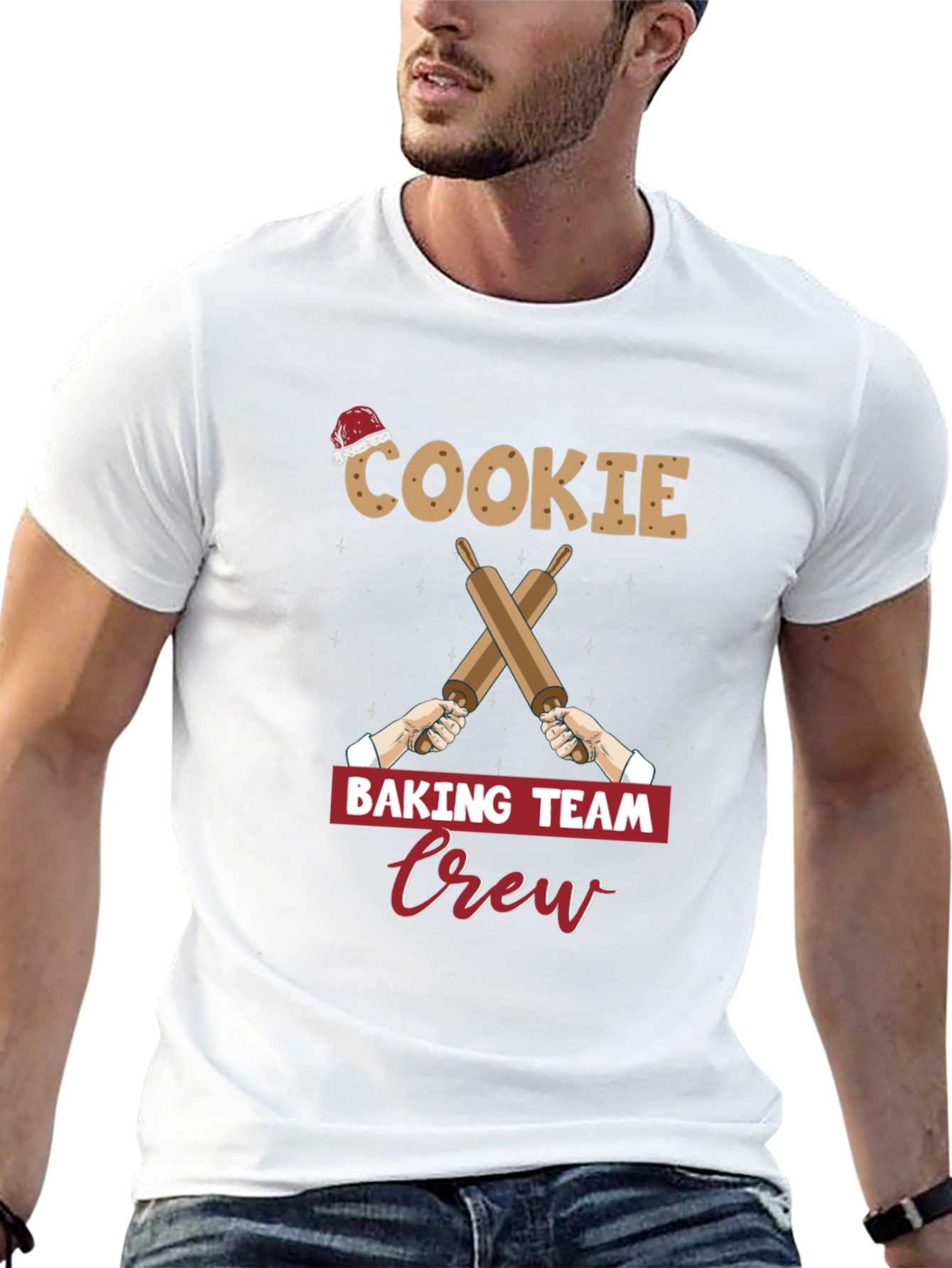 Cookie Baking Team Crew Holiday T-Shirt