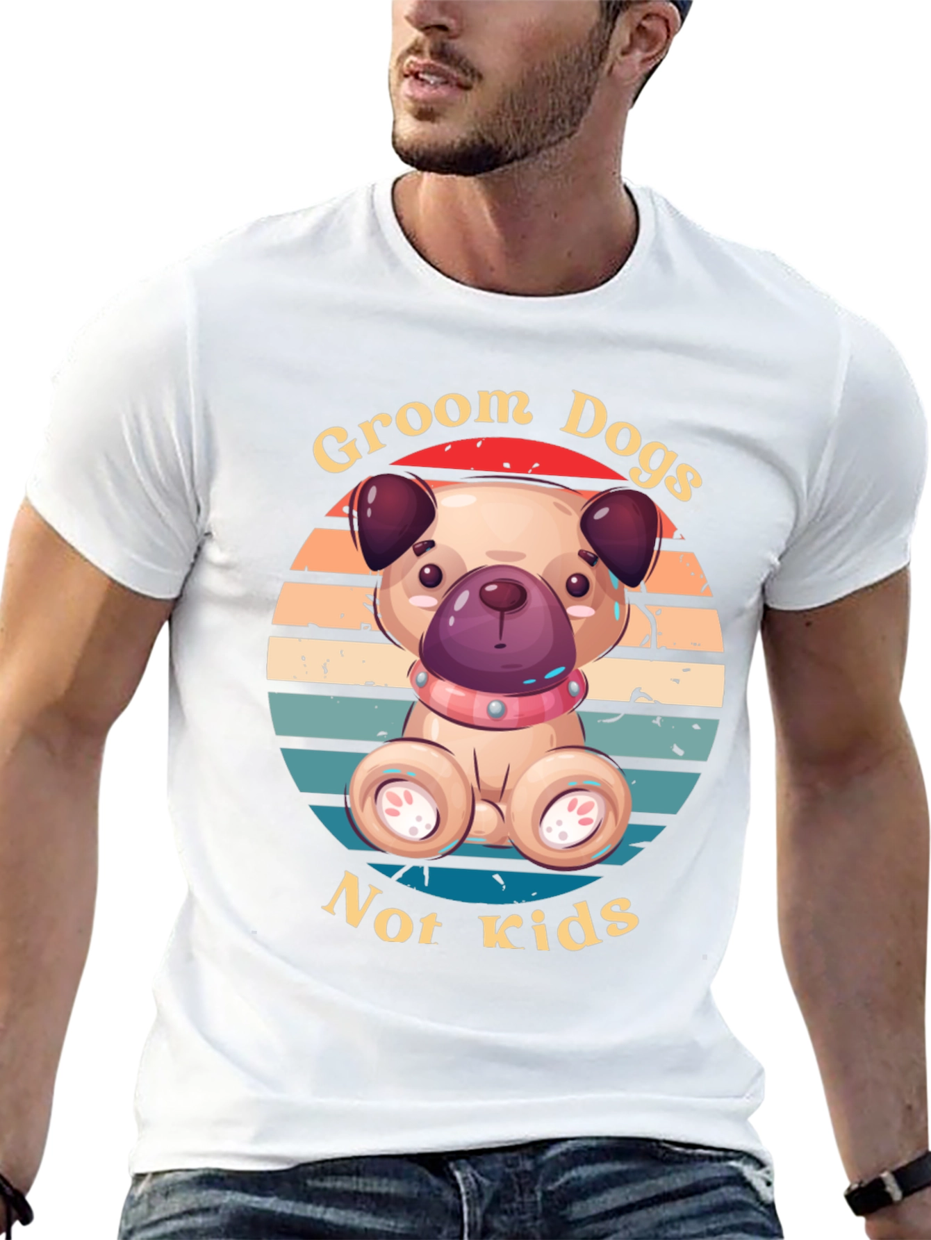 Groom Dogs Not Kids T-Shirt