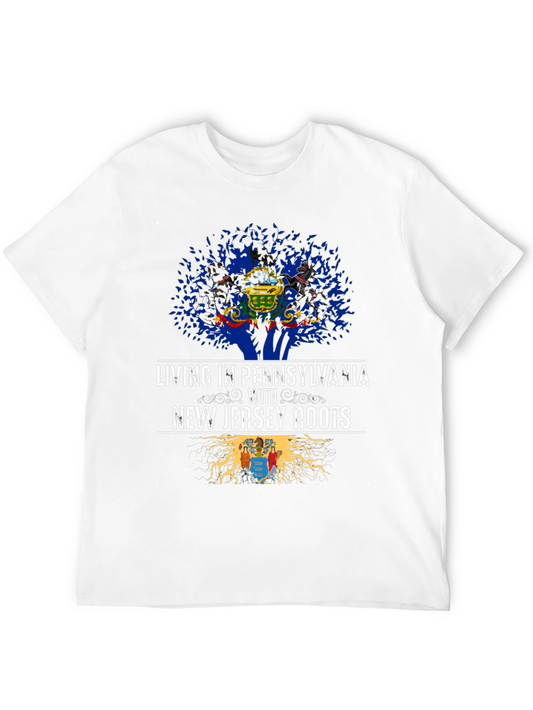 Pennsylvania & New Jersey Roots Graphic T-Shirt