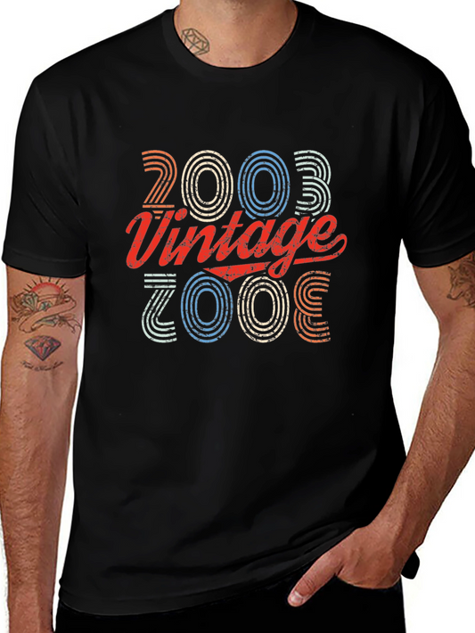 Vintage 2003 Birthday T-Shirt Retro Style
