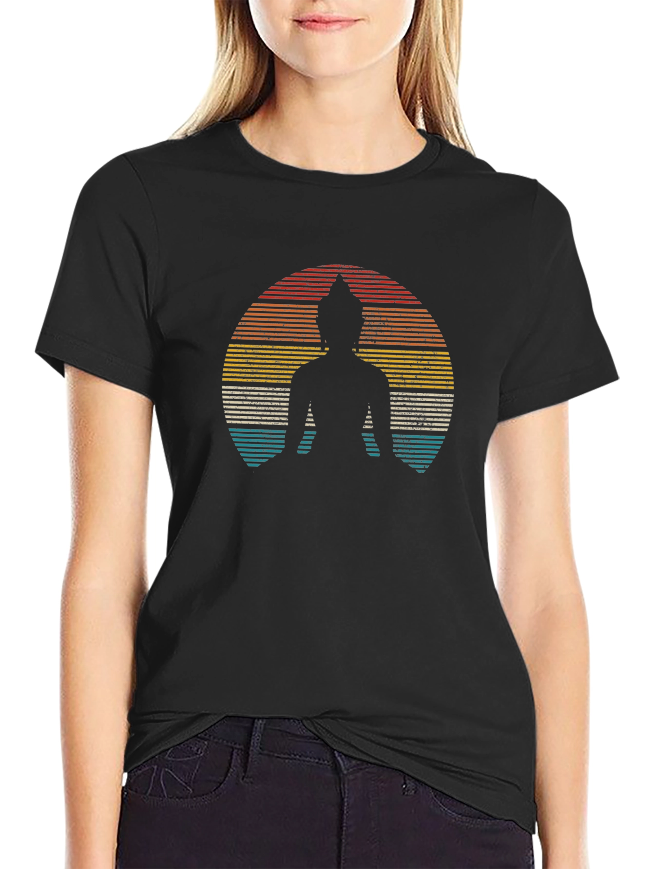 Retro Buddha Graphic T-Shirt - Meditative Style