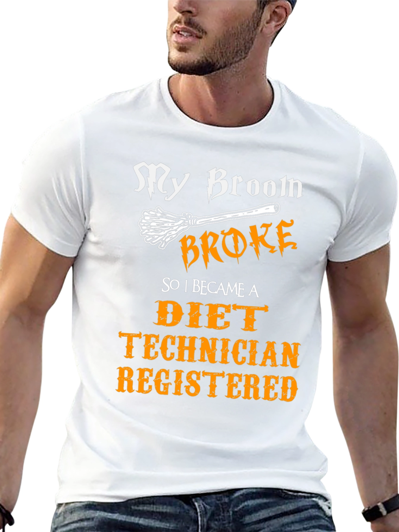 Diet Technician Funny Halloween T-Shirt