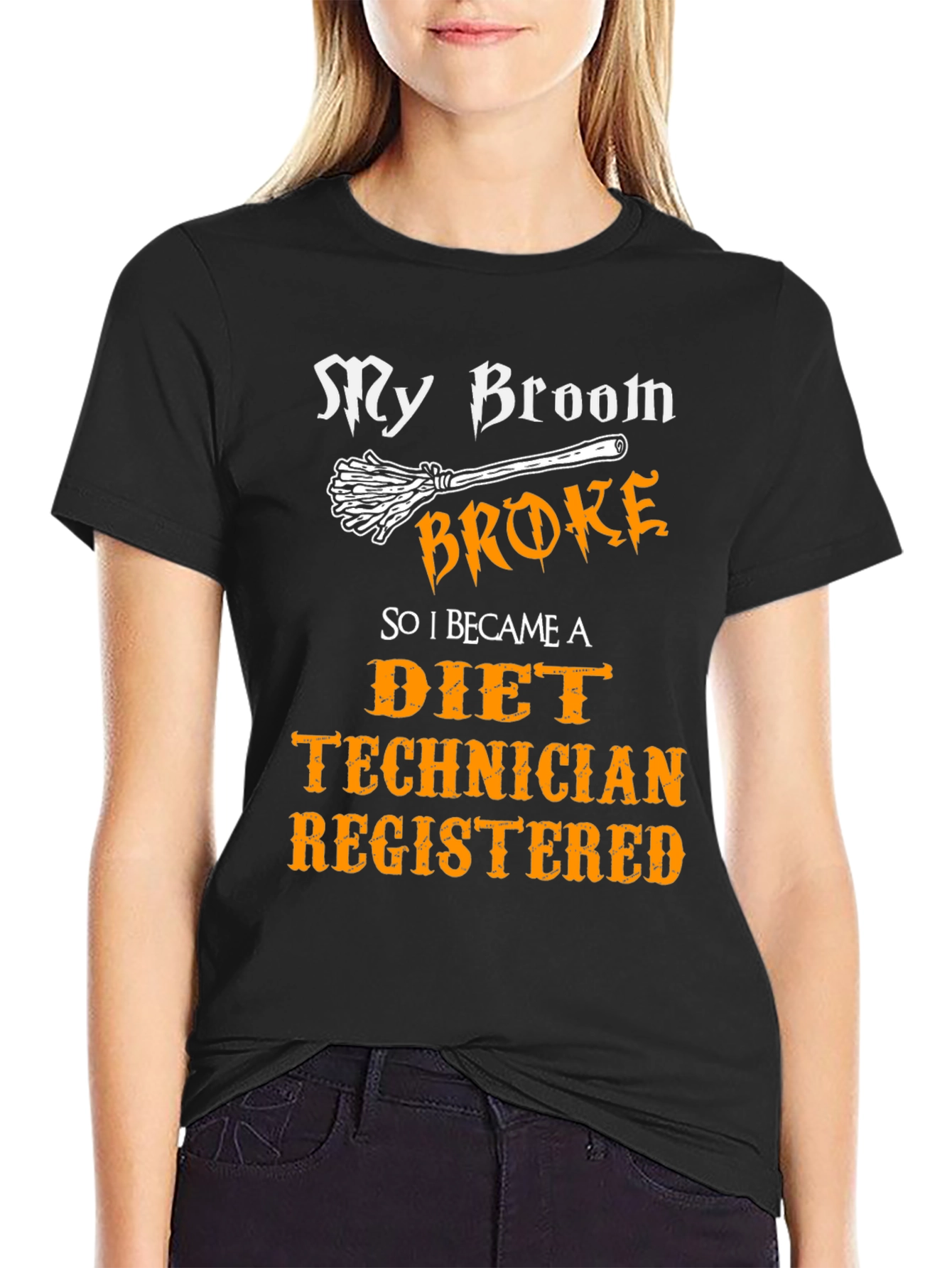 Diet Technician Funny Halloween T-Shirt