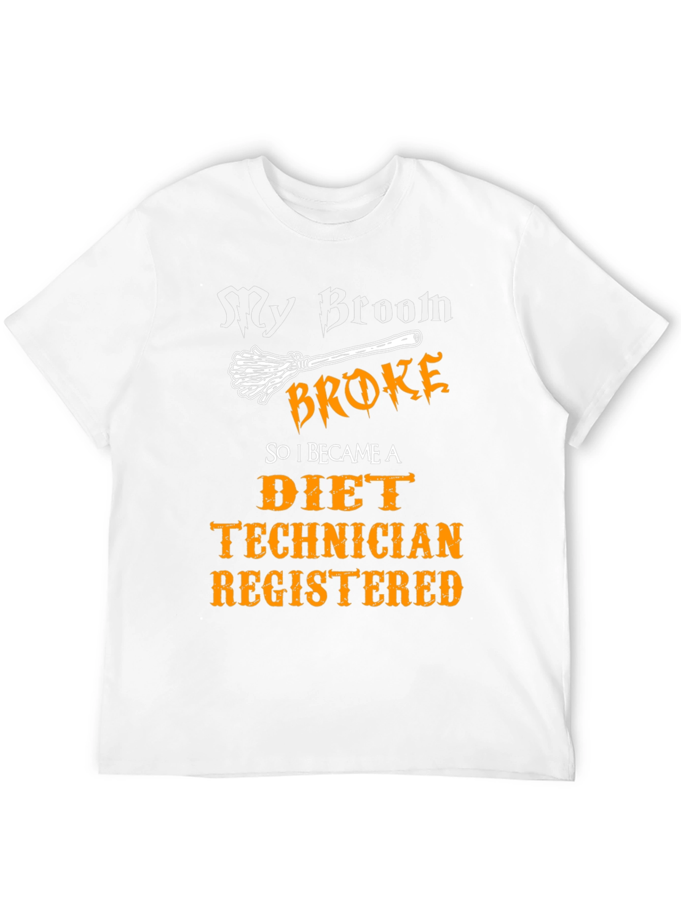 Diet Technician Funny Halloween T-Shirt
