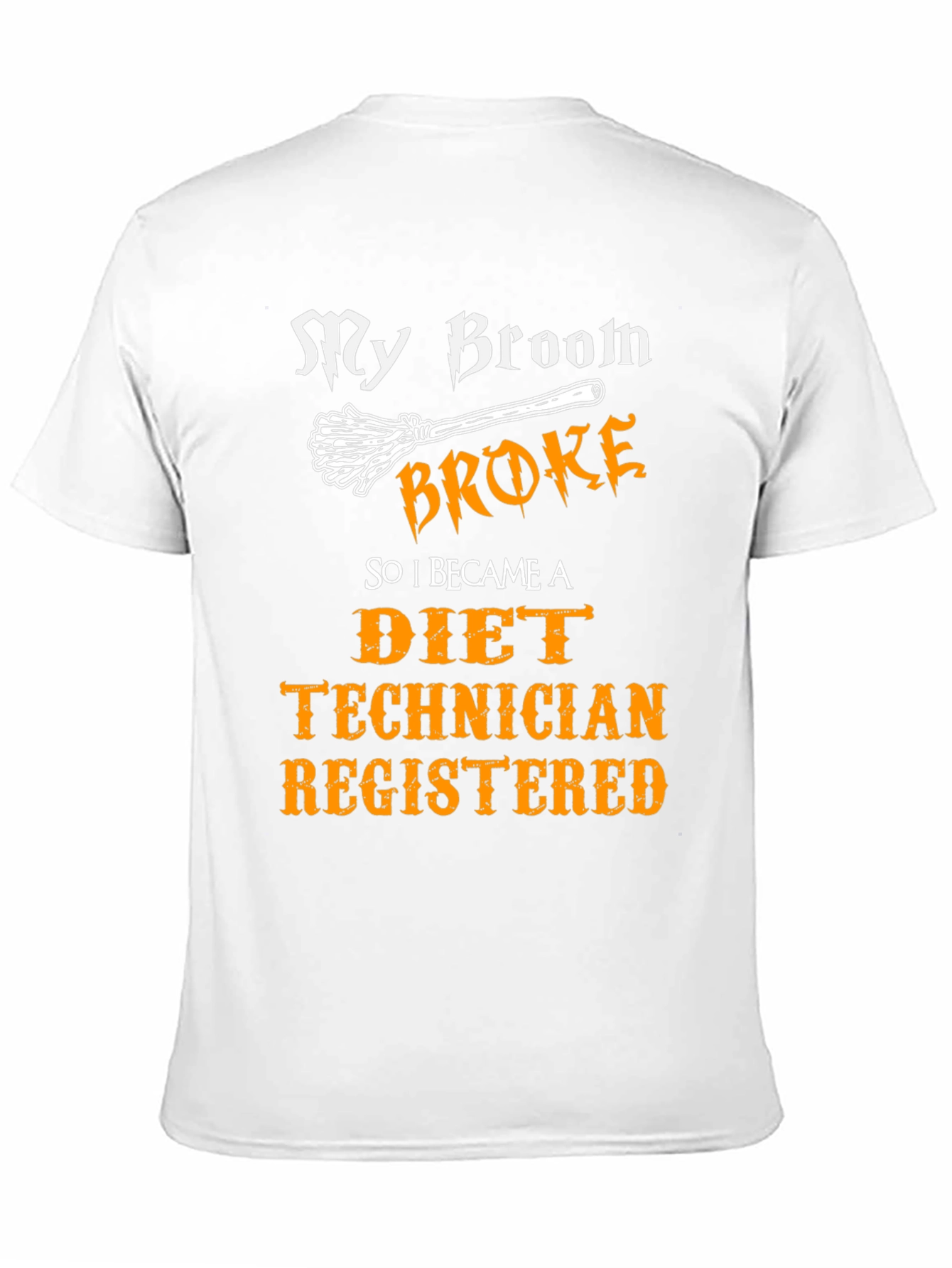 Diet Technician Funny Halloween T-Shirt