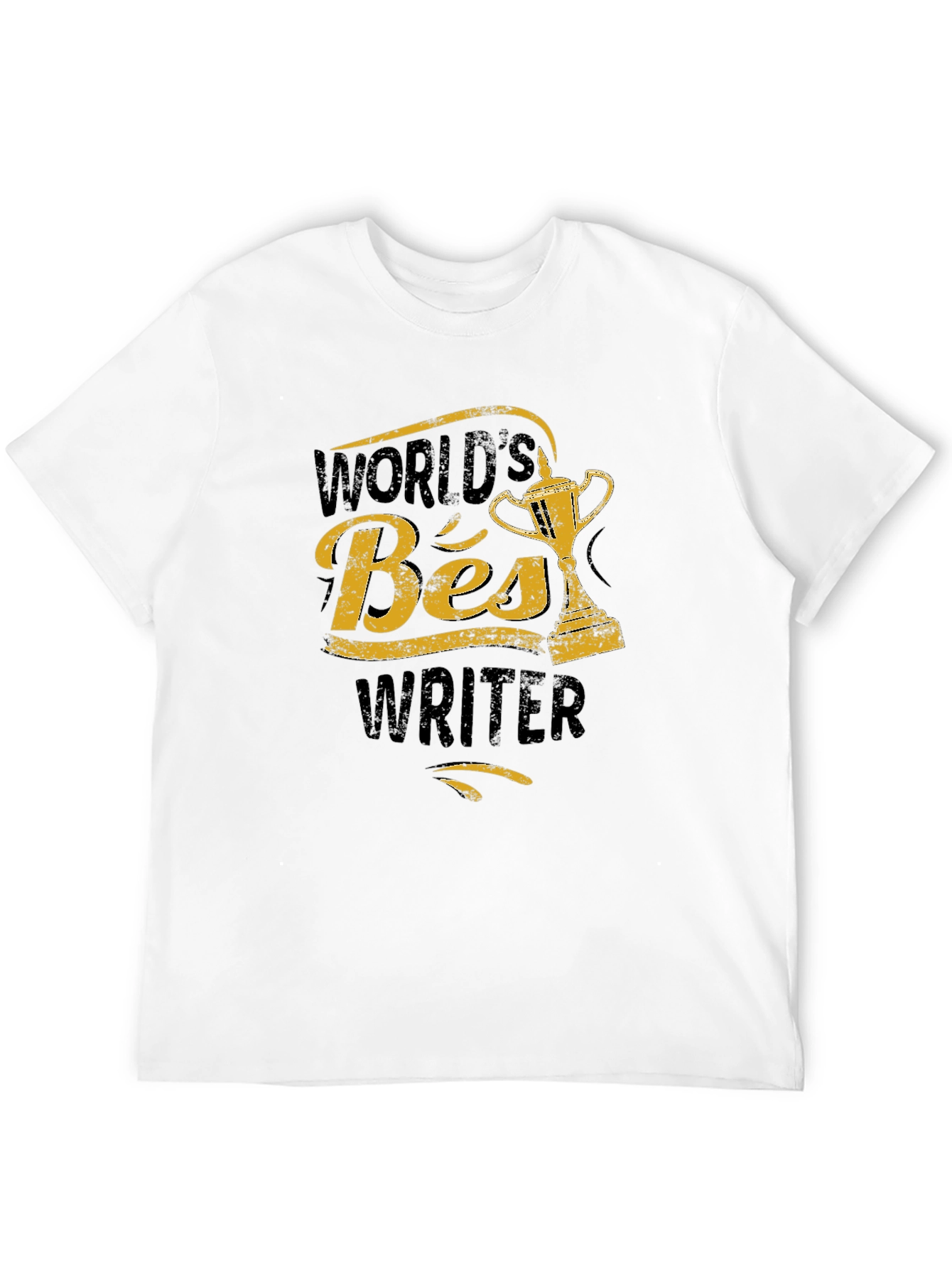 Worlds Best Writer T-Shirt - Black