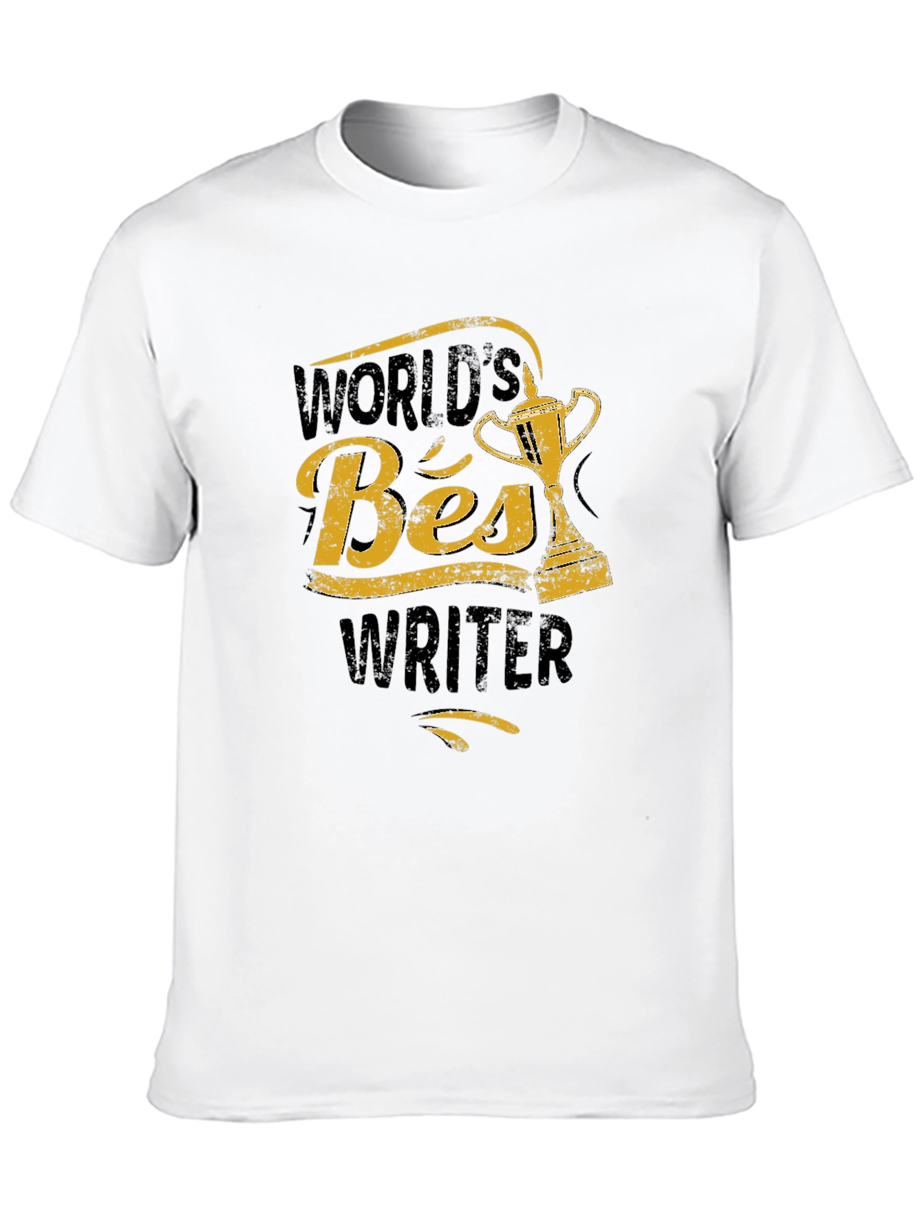 Worlds Best Writer T-Shirt - Black