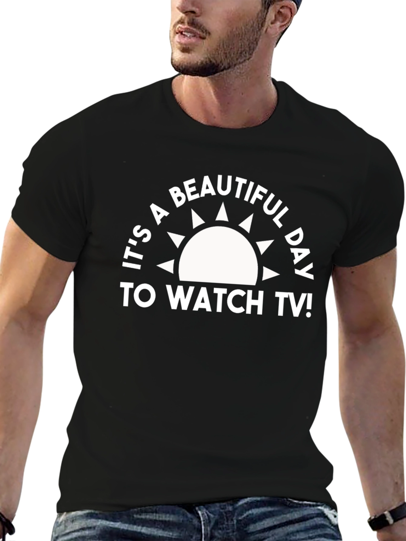Its a Beautiful Day to Watch TV T-Shirt