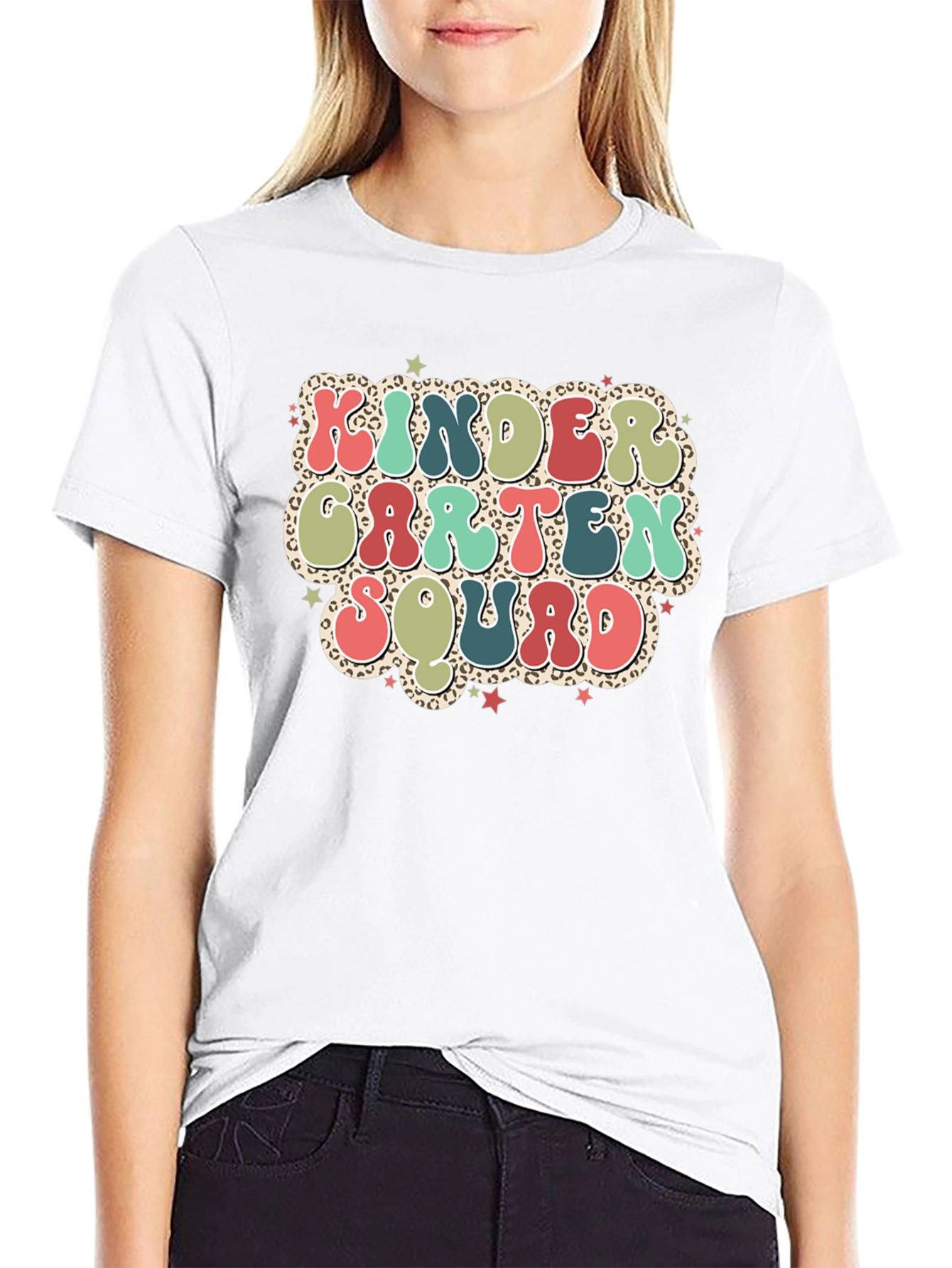 Kindergarten Squad T-Shirt Teacher Appreciation School Tee