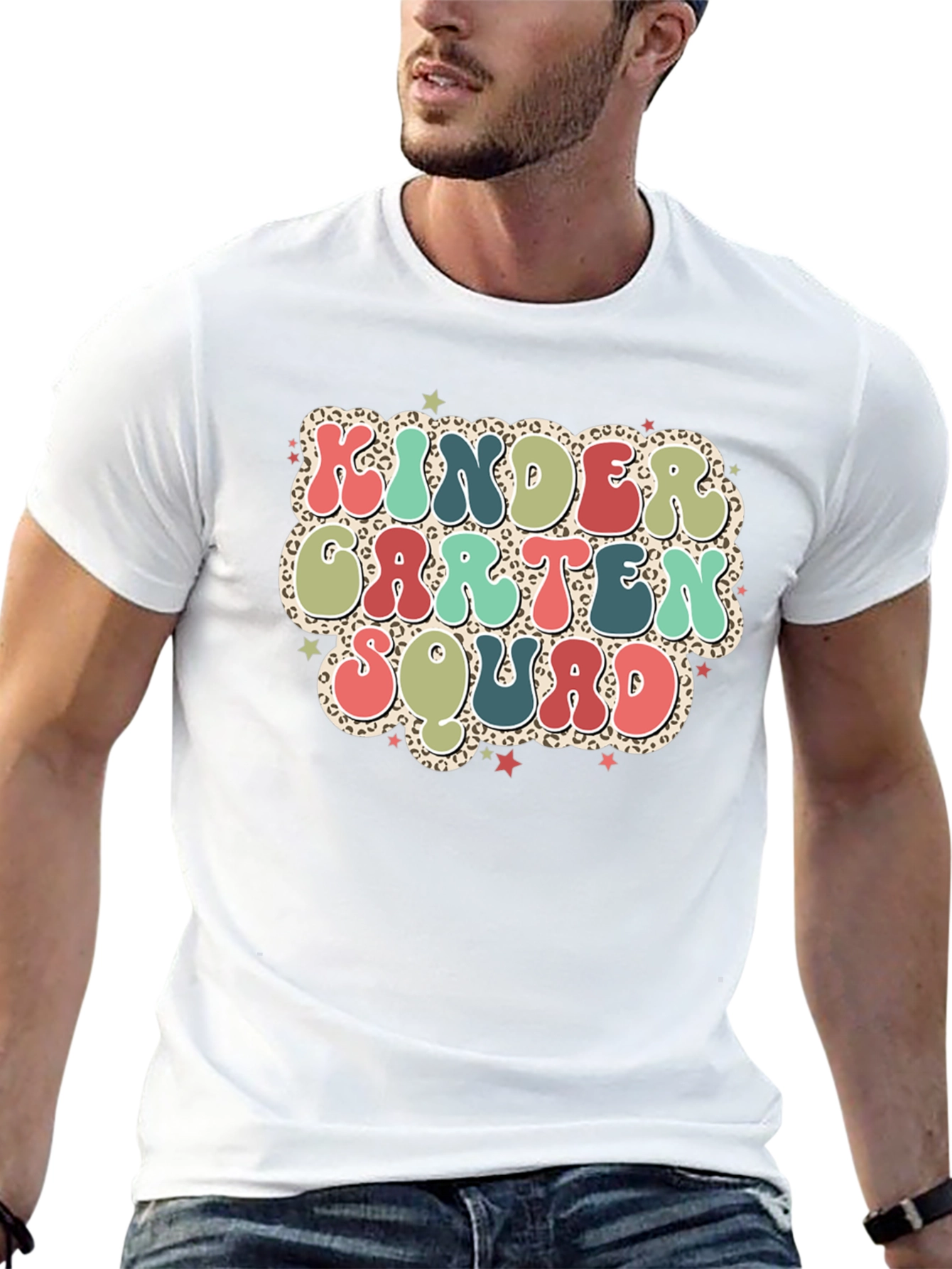 Kindergarten Squad T-Shirt Teacher Appreciation School Tee