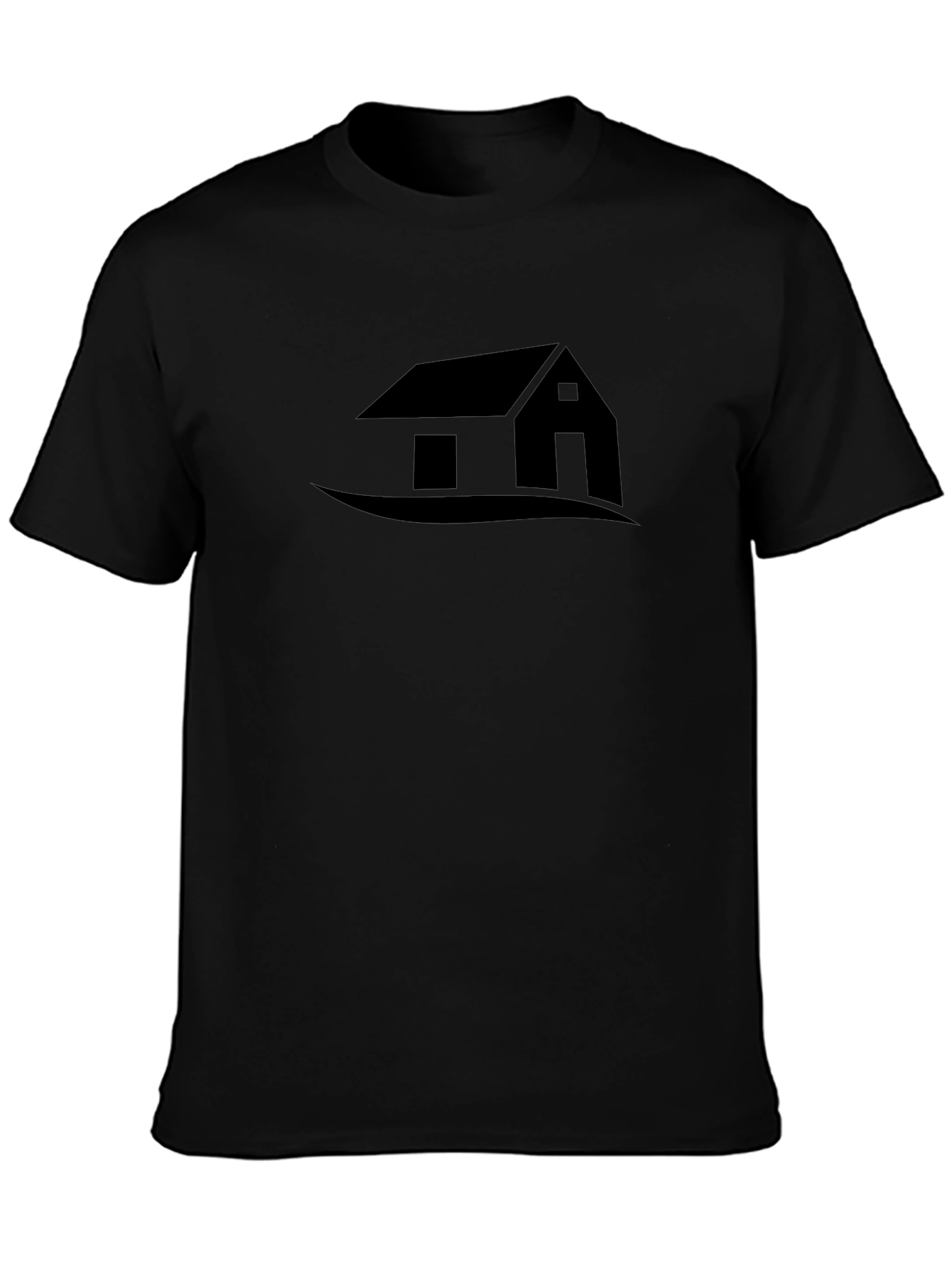 House Graphic T-Shirt - Black