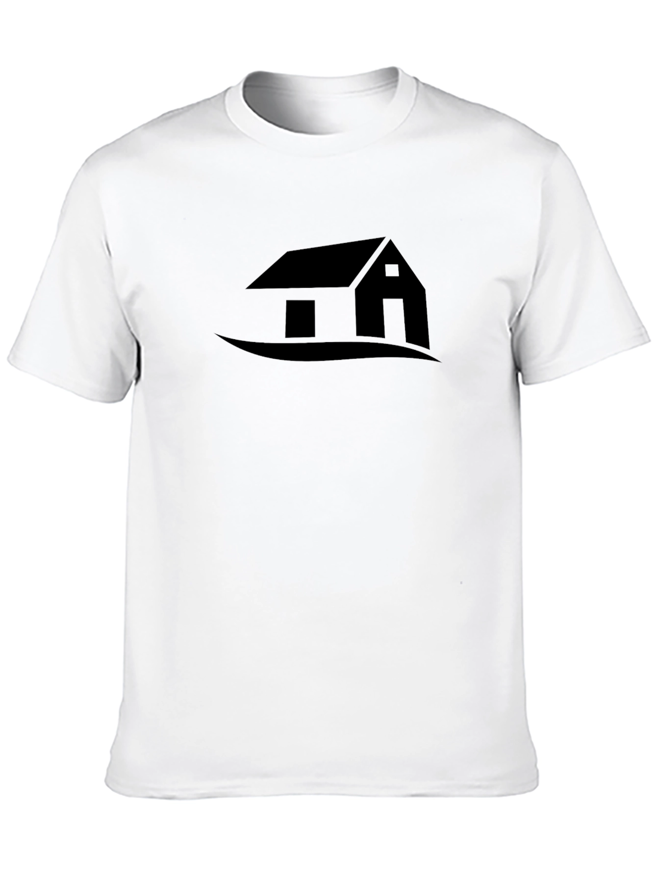 House Graphic T-Shirt - Black