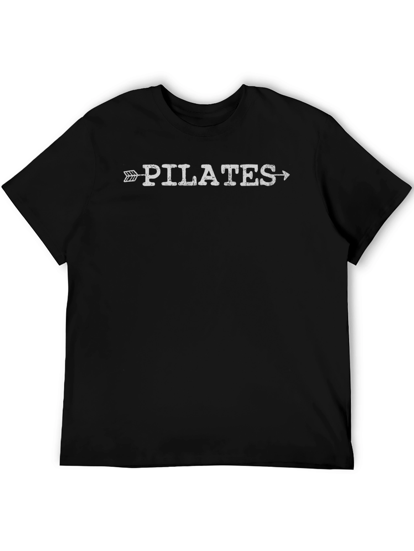 Pilates Arrow Graphic Tee - Fitness Inspired T-Shirt