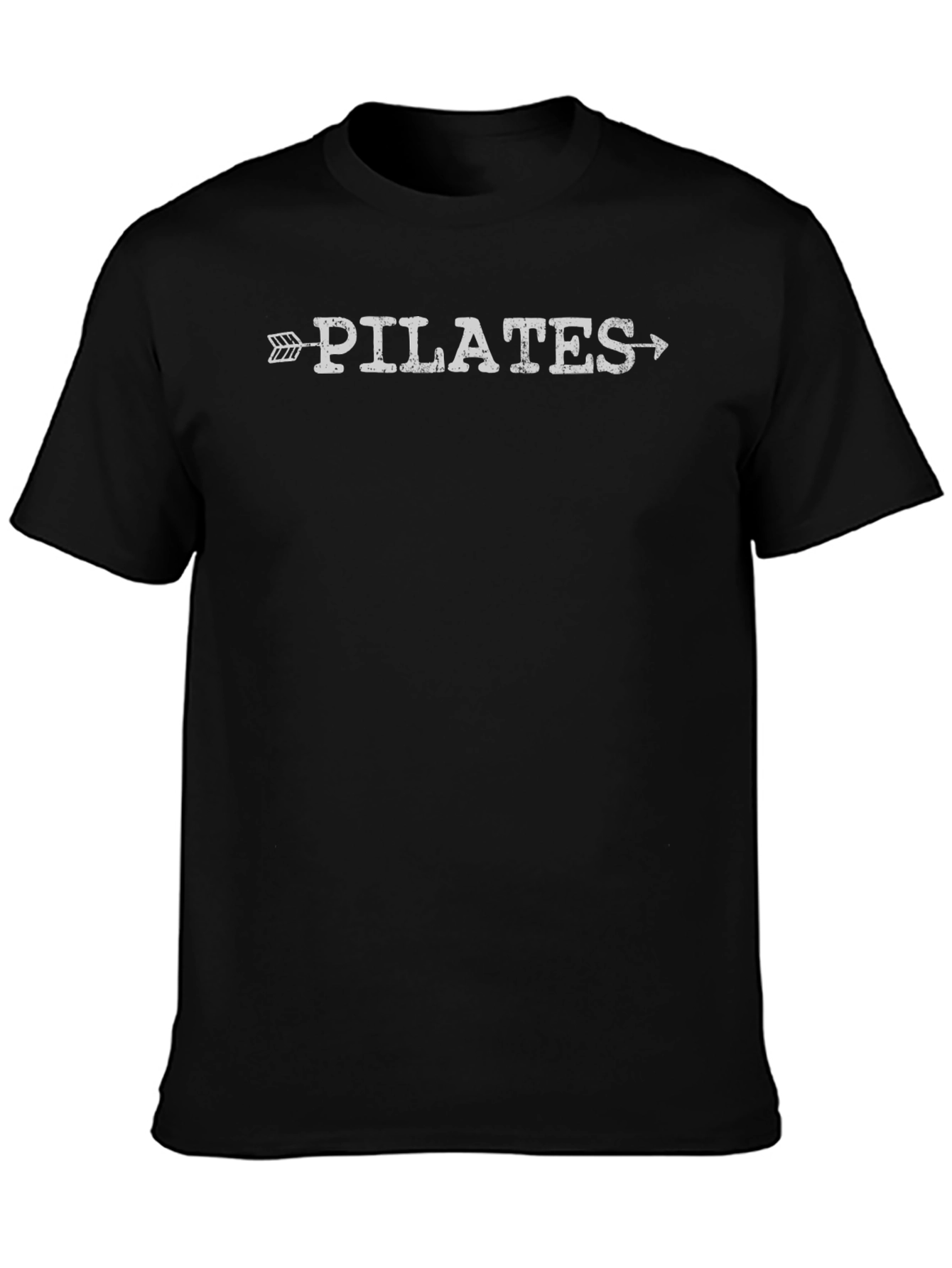 Pilates Arrow Graphic Tee - Fitness Inspired T-Shirt