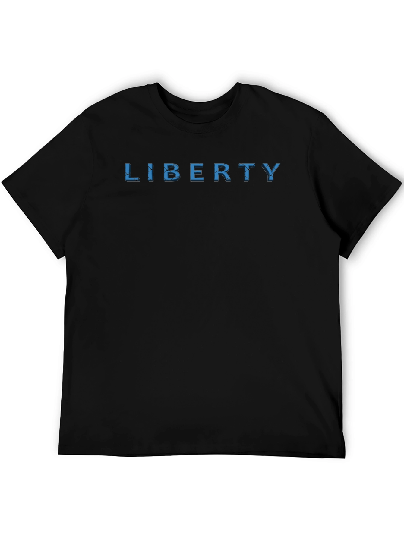 Liberty Graphic Tee - Mens Black T-Shirt