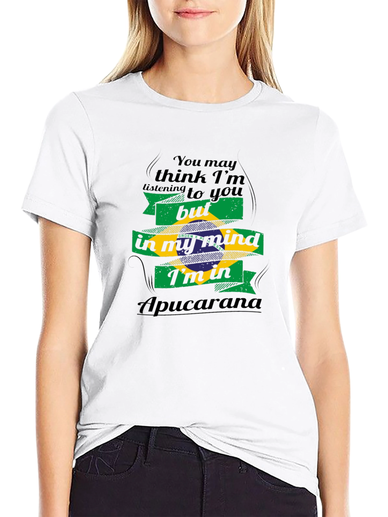 Apuracana Brazil Mind T-Shirt - Fun Travel Tee