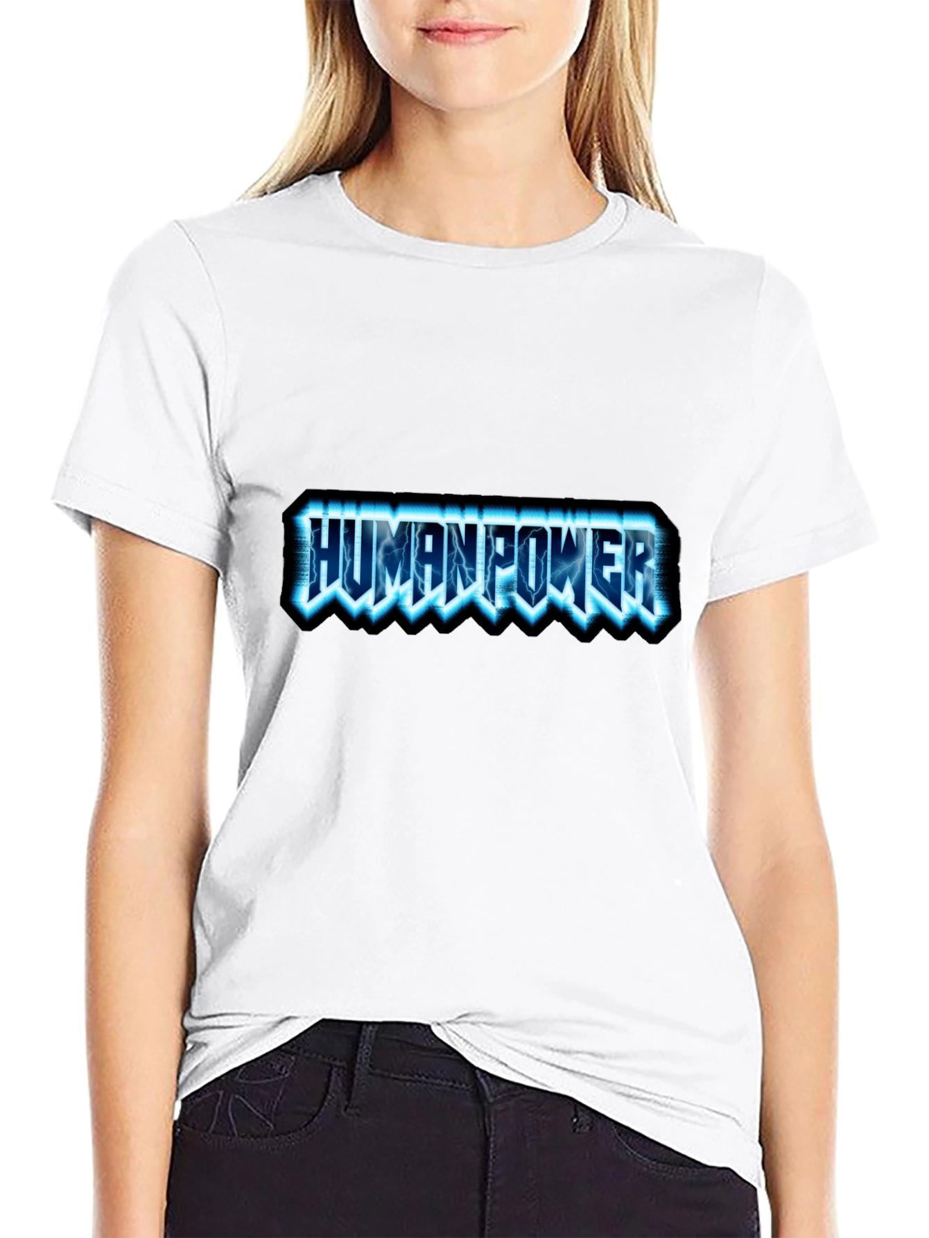 Humanpower Graphic Tee - Cool Design!