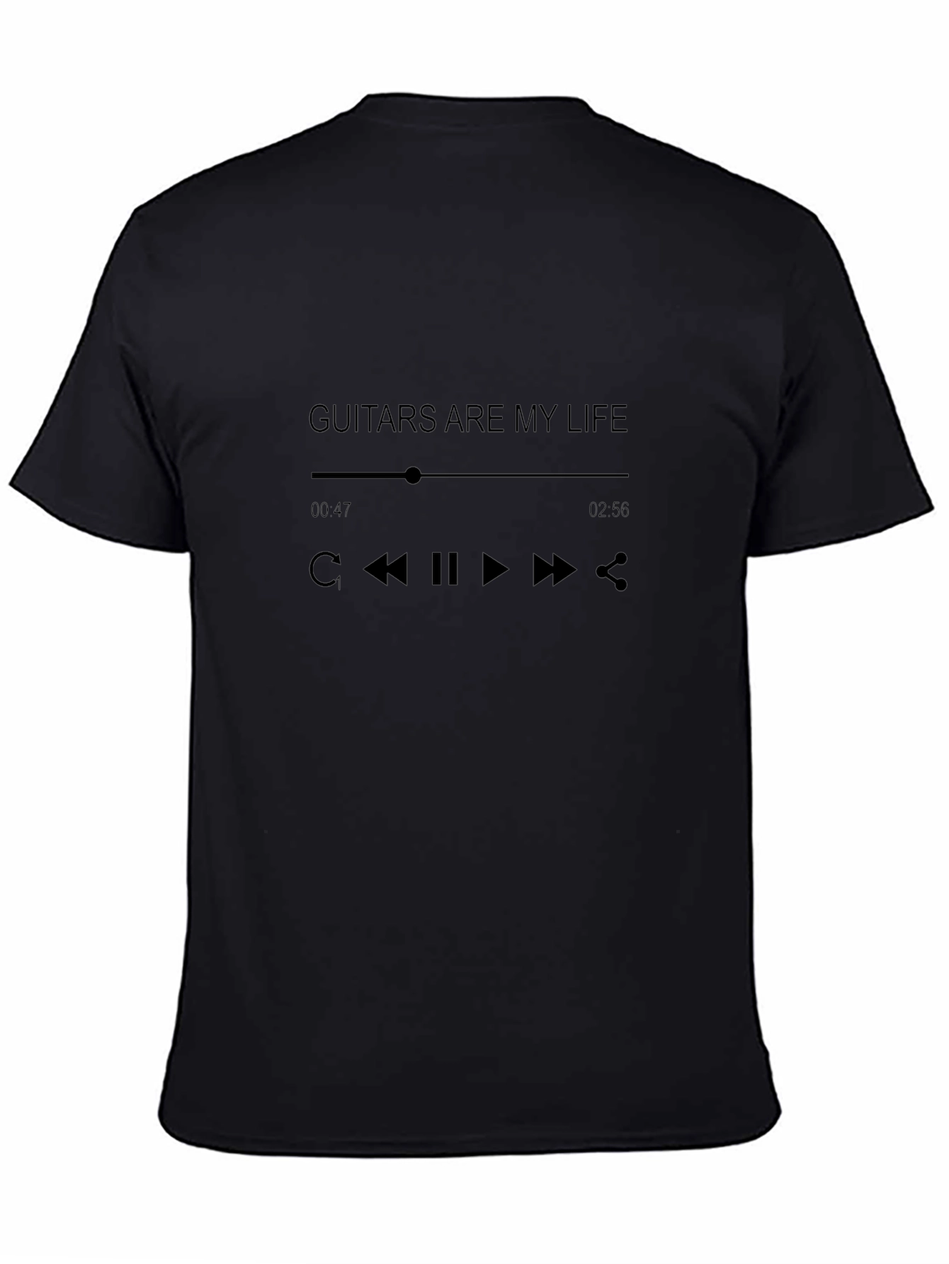 Guitars are My Life Music Player T-Shirt