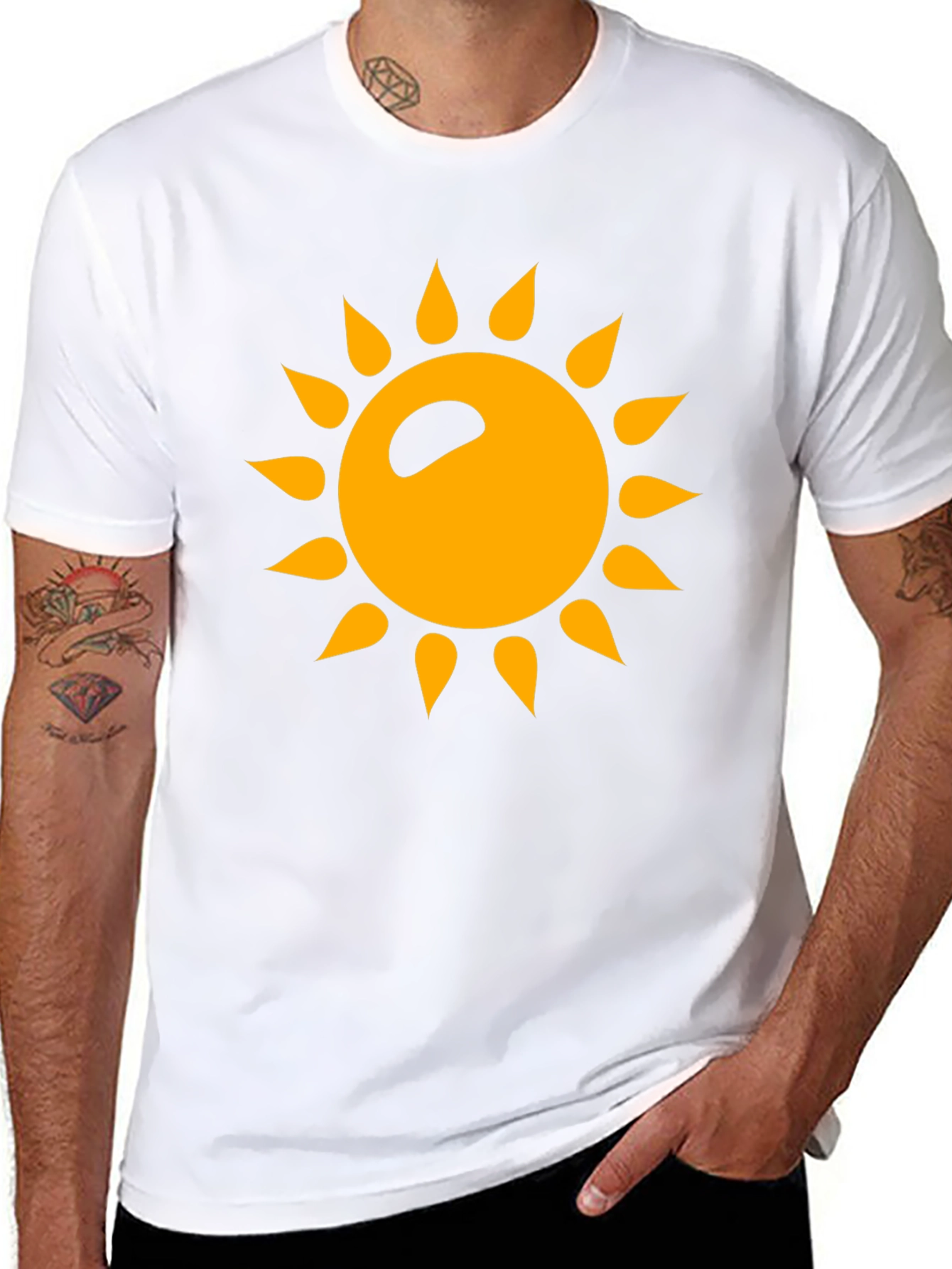 Sunshine Graphic Tee - Black T-Shirt