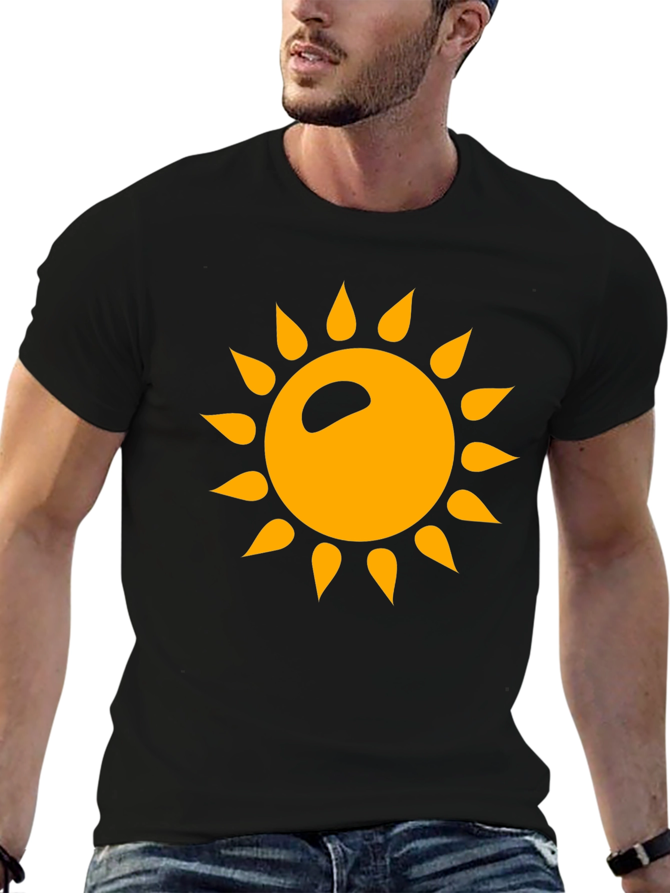 Sunshine Graphic Tee - Black T-Shirt