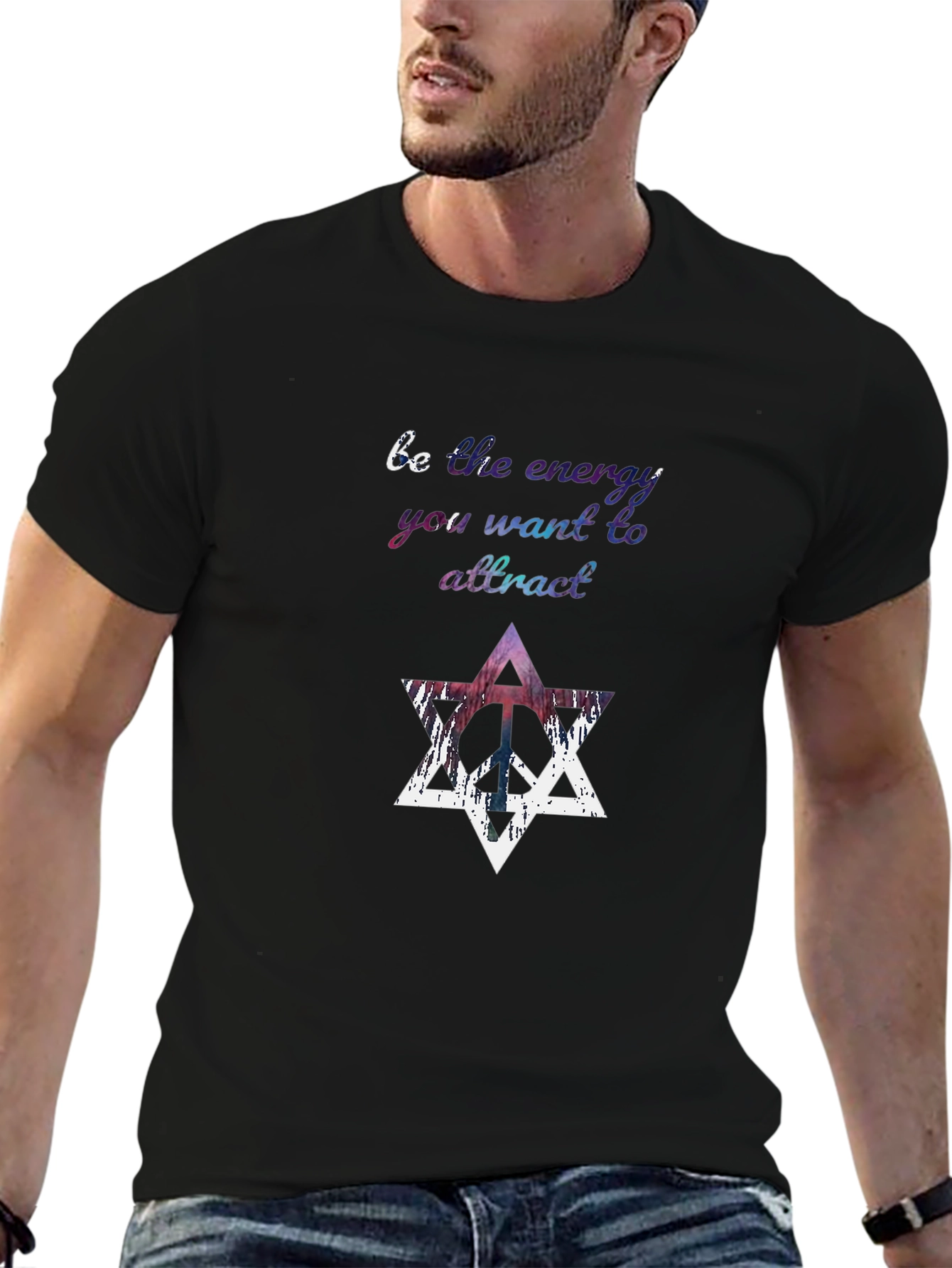 Energy Graphic T-Shirt - Inspirational Design