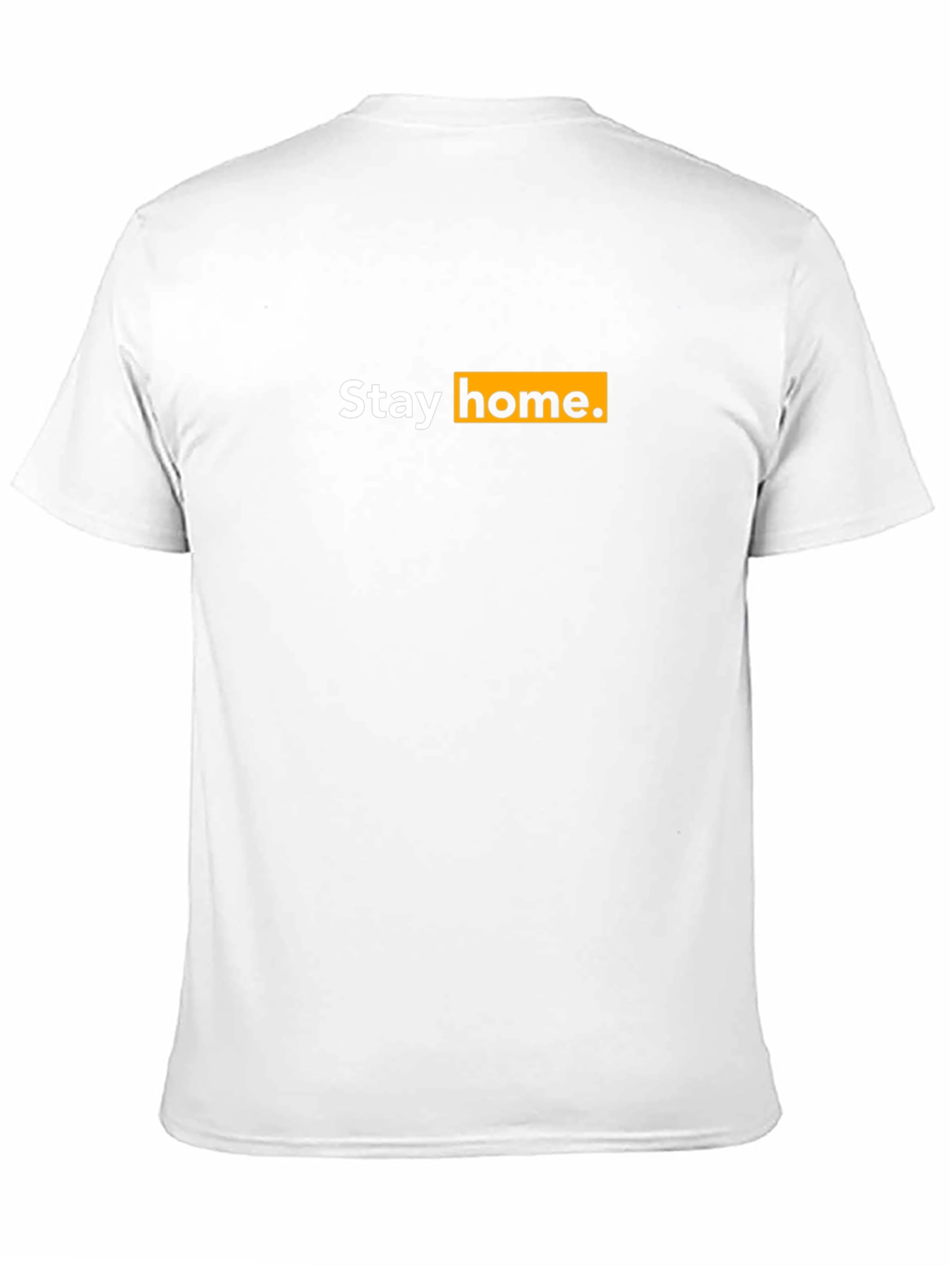 Stay Home T-Shirt - Classic Black Tee