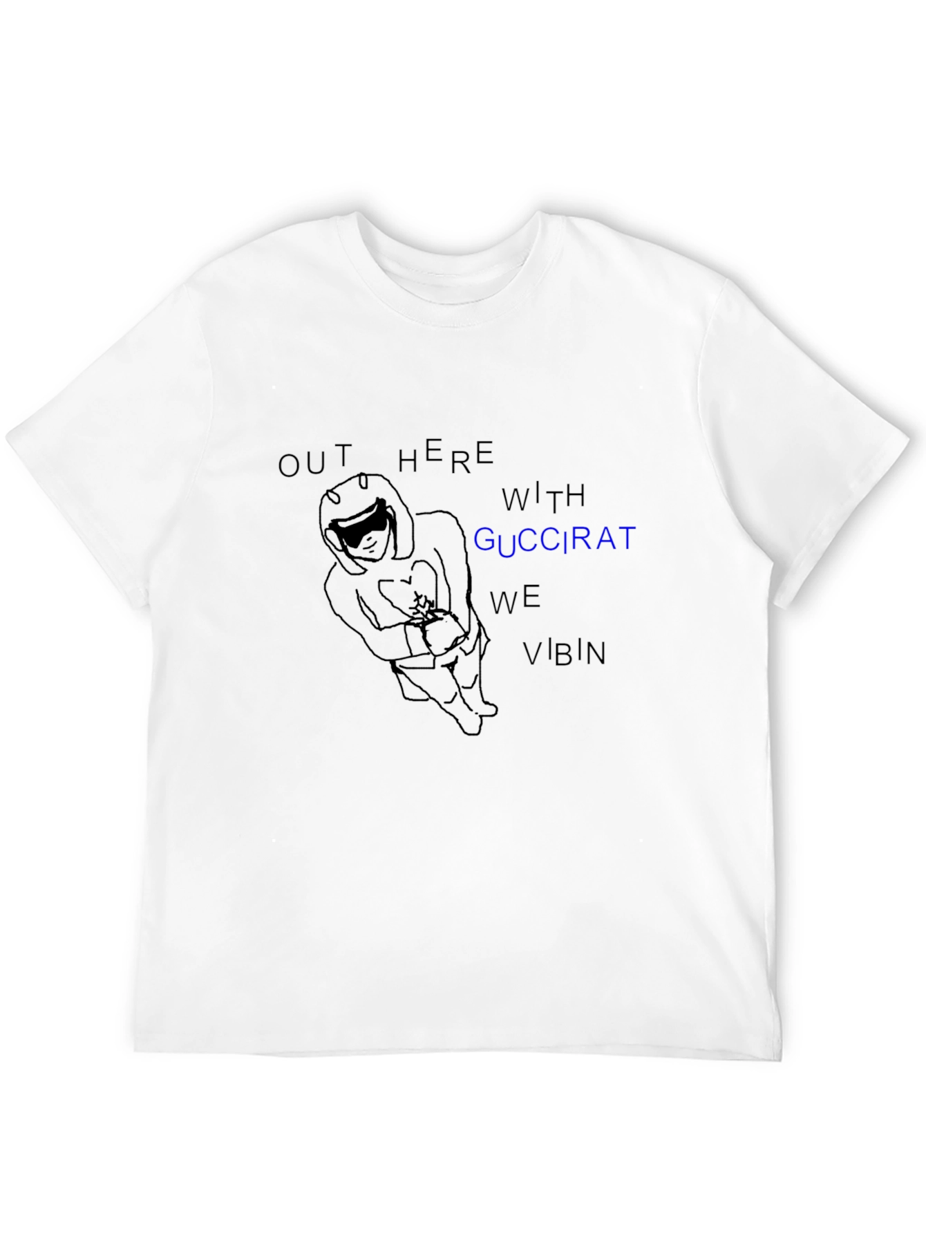 GucciRat VIBIN Graphic Tee - Black