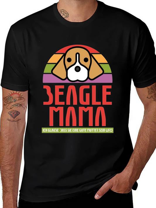 Beagle Mama T-Shirt - Dog Mom Tee