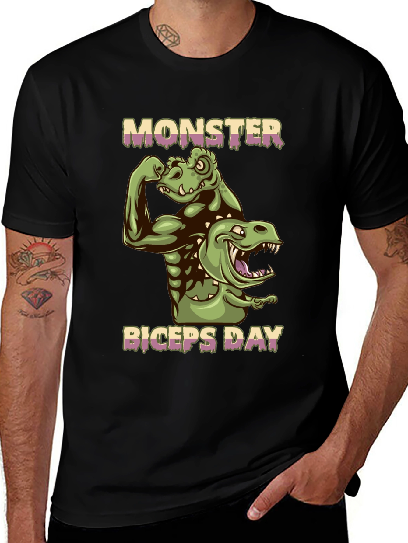 Monster Biceps Day T-Shirt