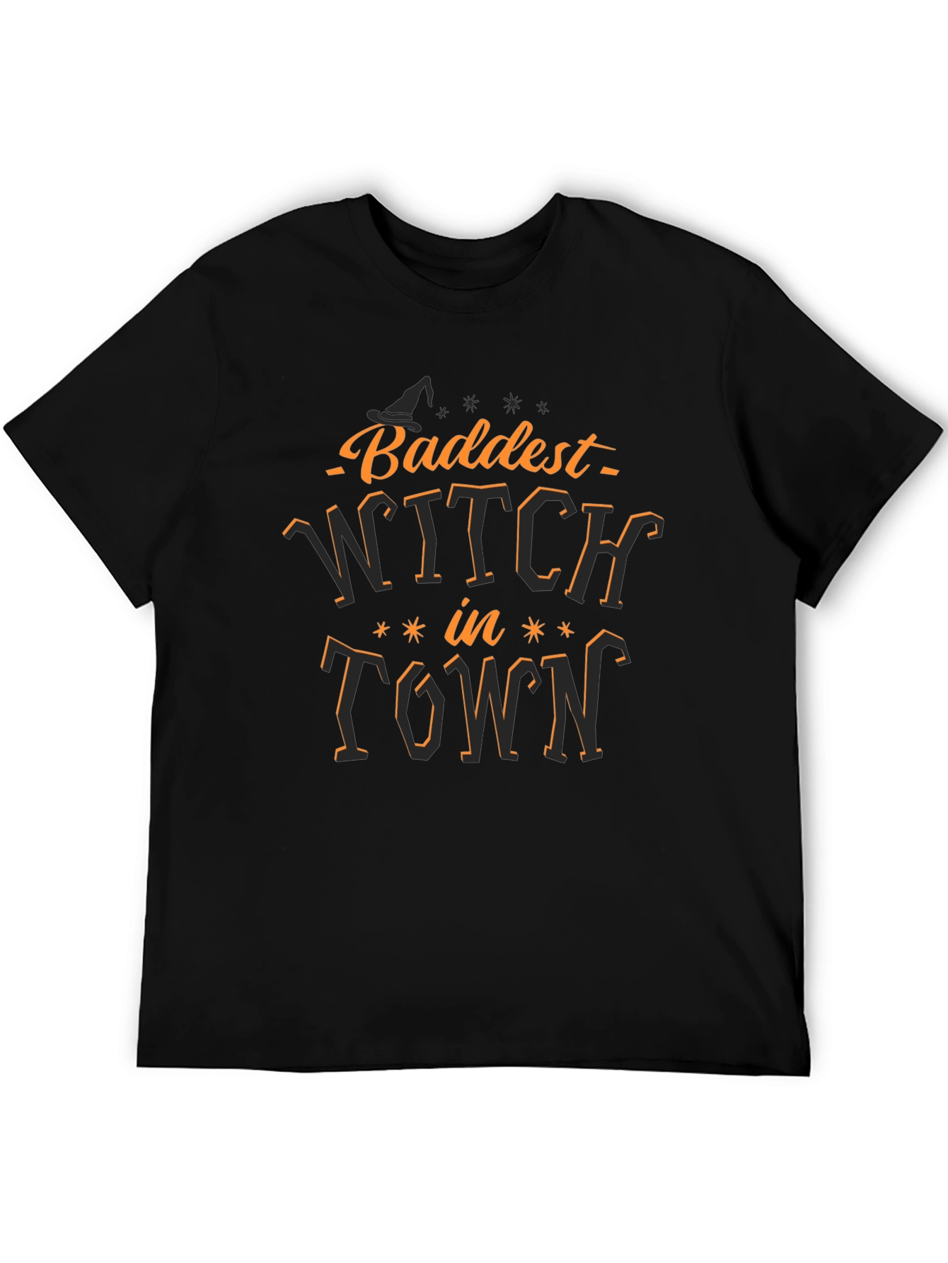 Baddest Witch in Town Graphic T-Shirt