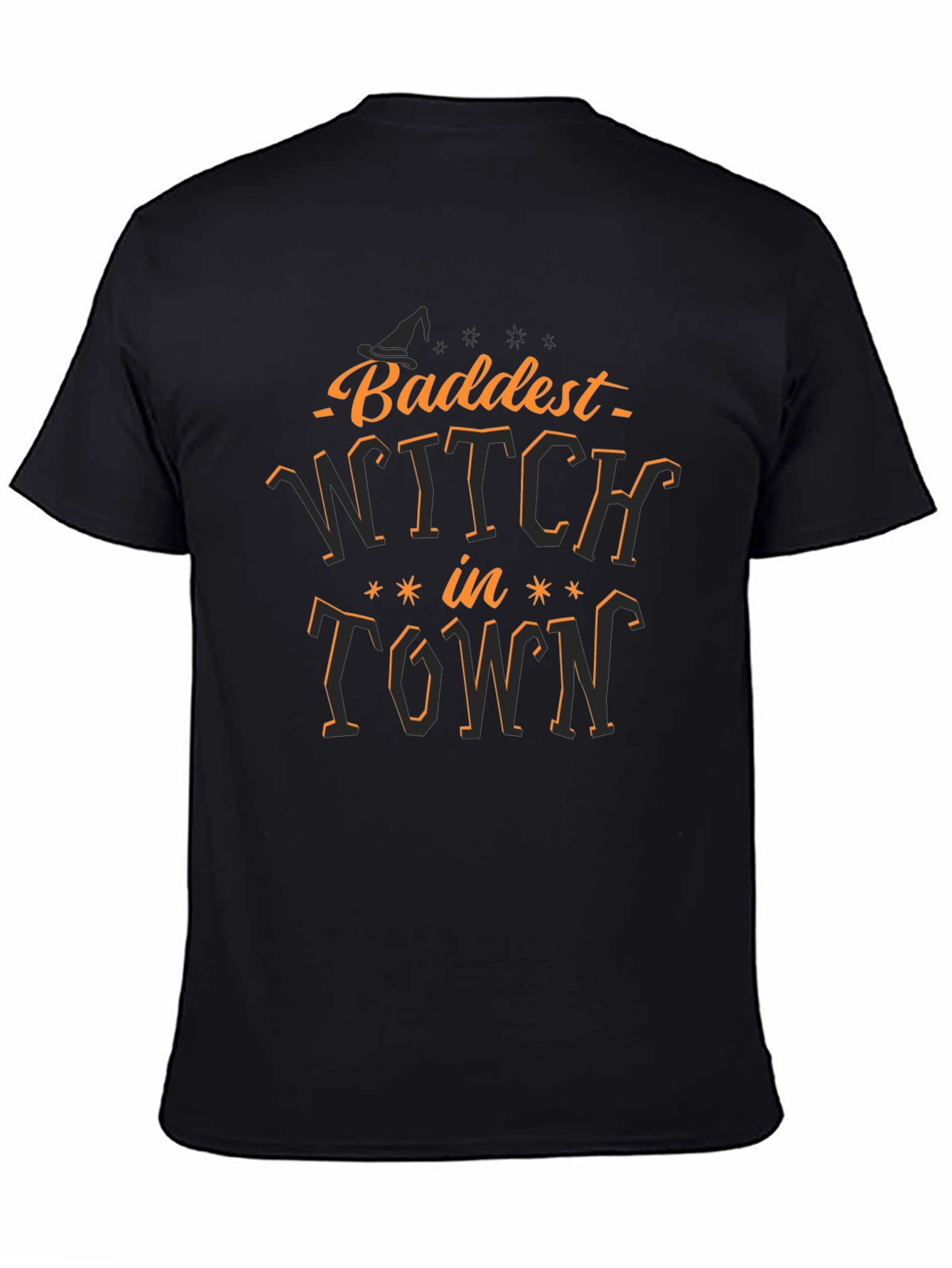 Baddest Witch in Town Graphic T-Shirt