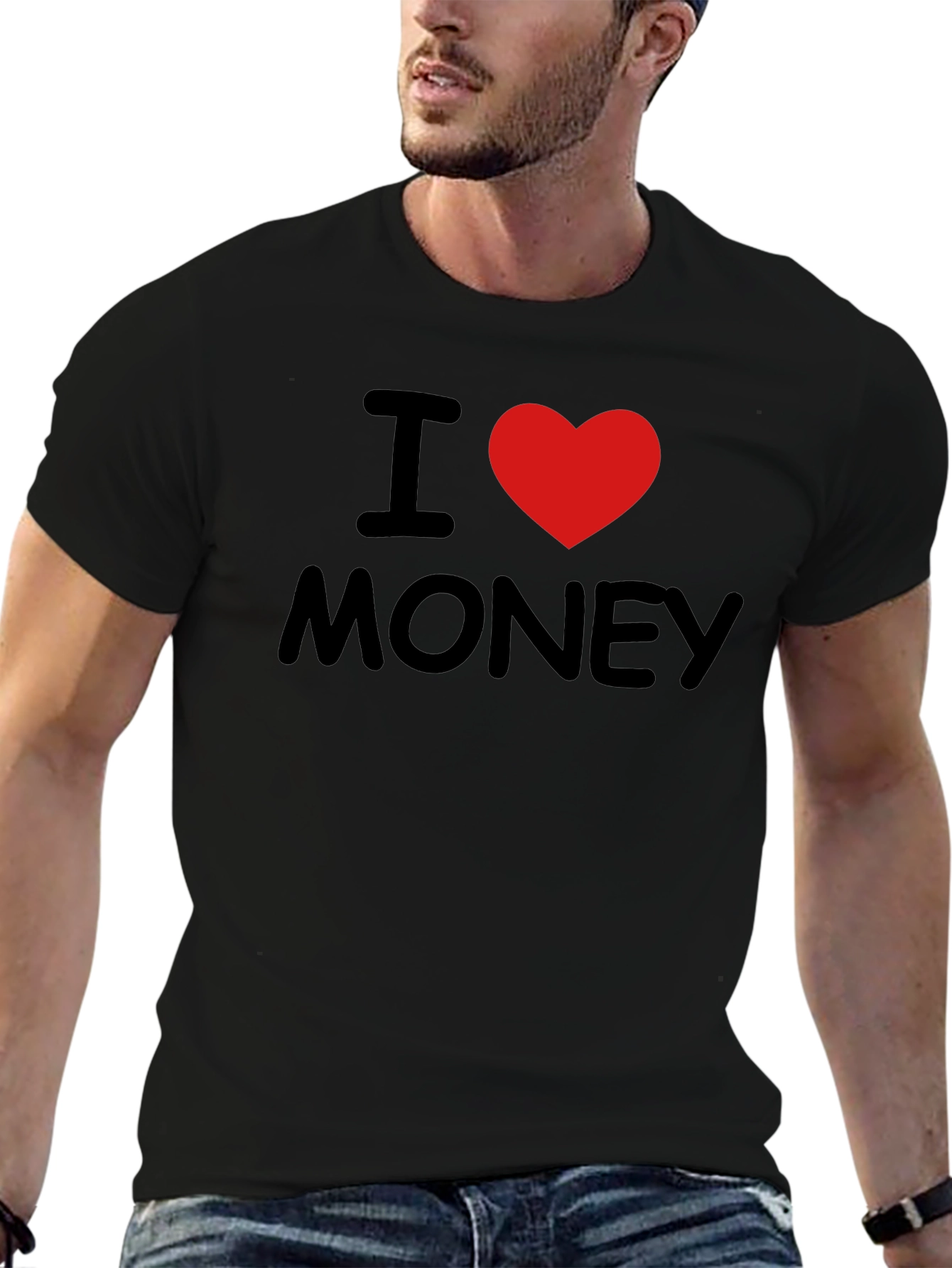 I Heart Money Graphic T-Shirt