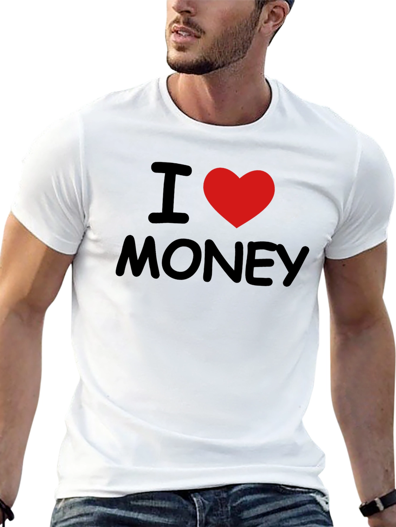 I Heart Money Graphic T-Shirt