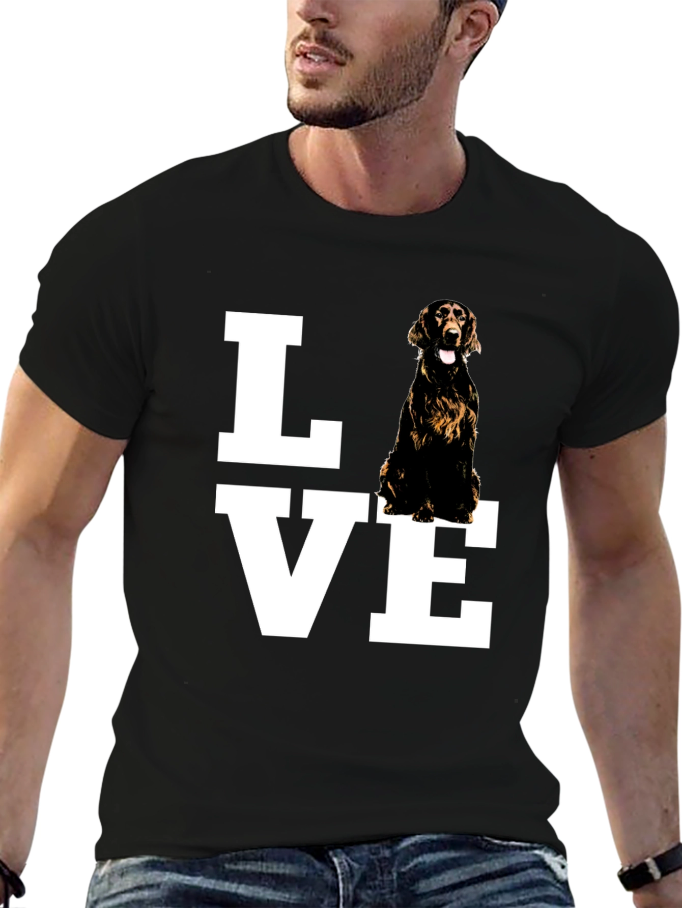 Dog Lover Black T-Shirt