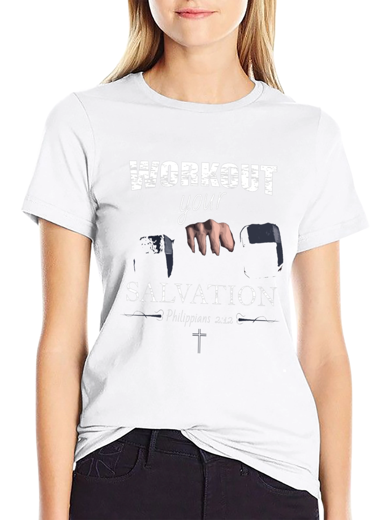 Workout Your Salvation Christian T-Shirt