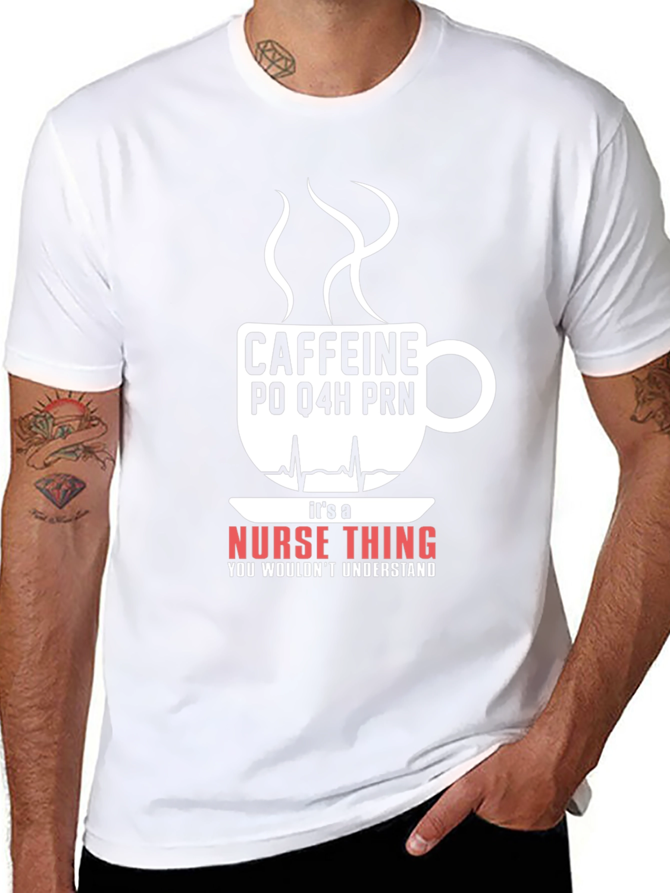 Nurse Caffeine T-Shirt - Its A Nurse Thing