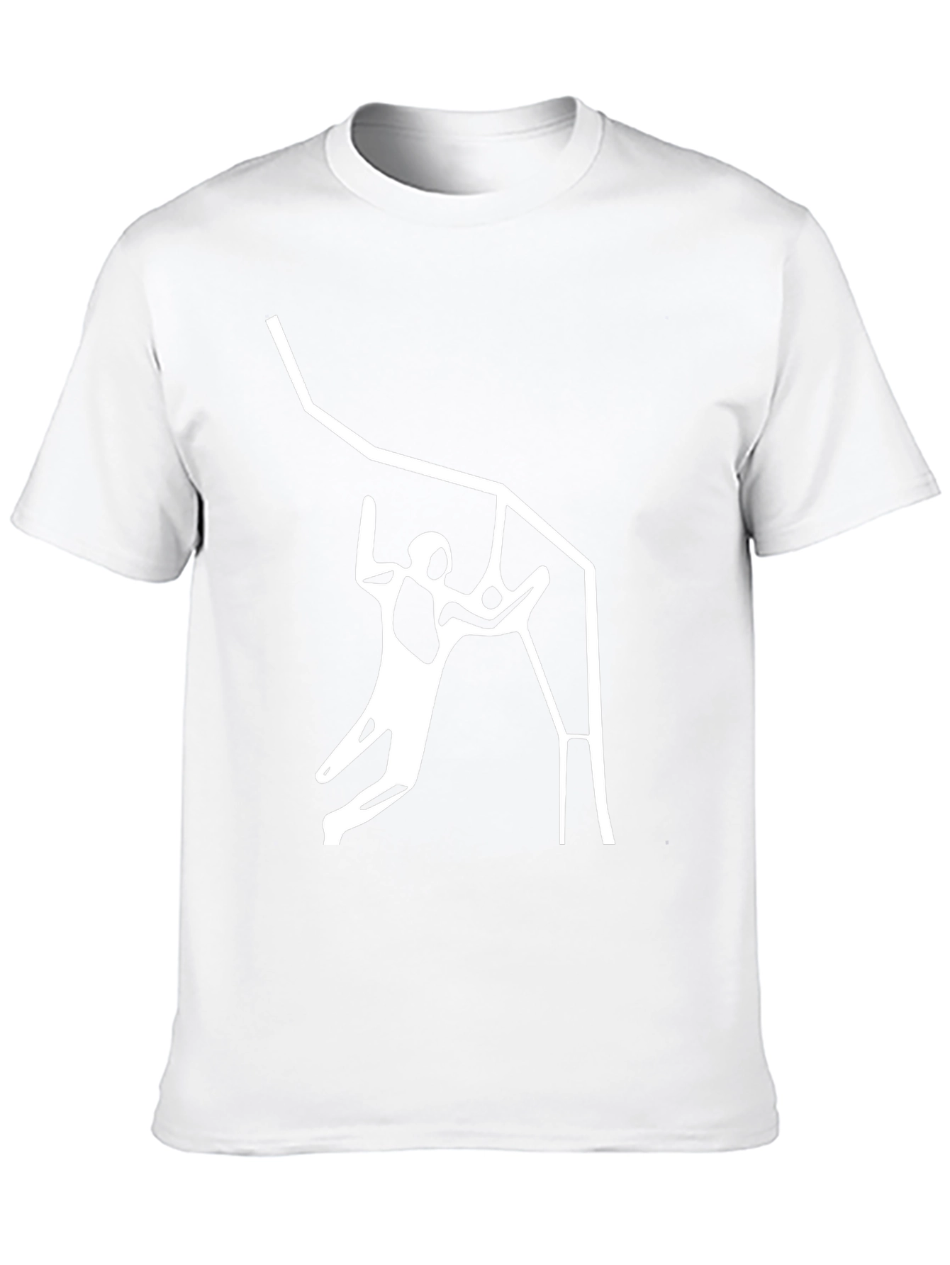Climbing T-Shirt: Bold Graphic Tee