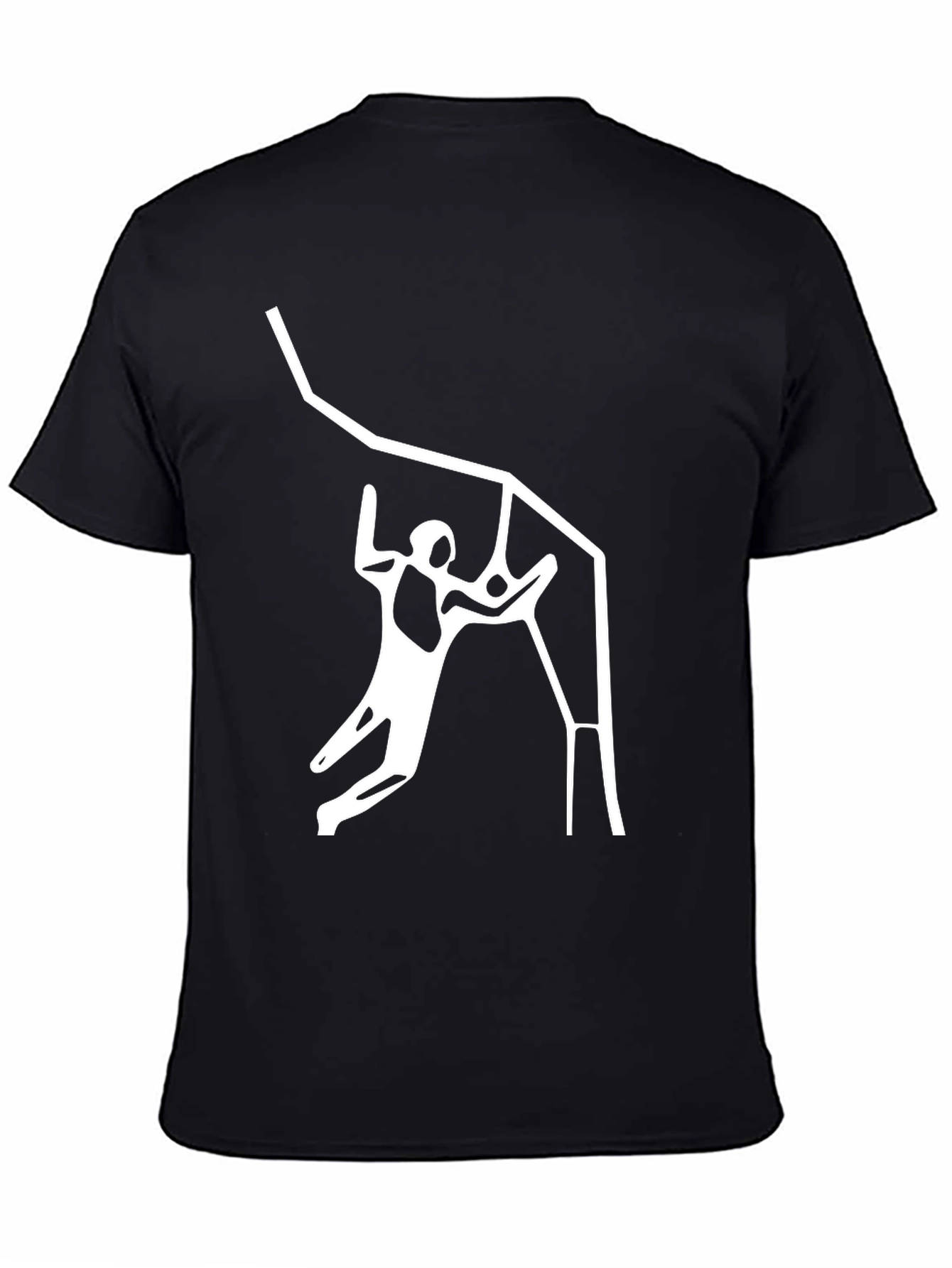 Climbing T-Shirt: Bold Graphic Tee