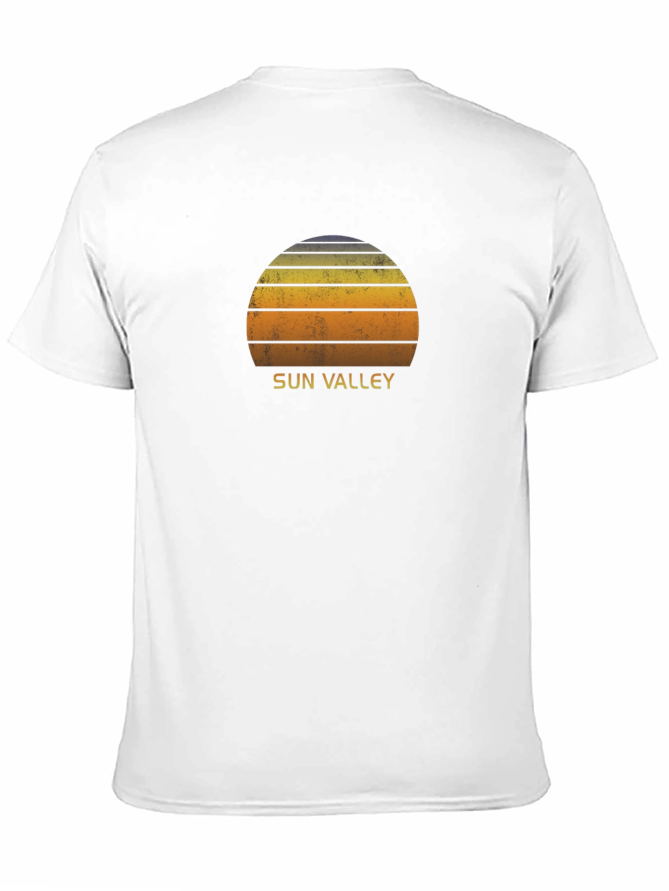 Sun Valley Retro Sunset Graphic T-Shirt