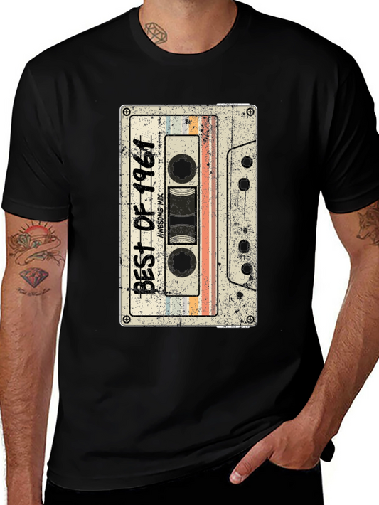 Retro Cassette Best Of 1961 Graphic T-Shirt