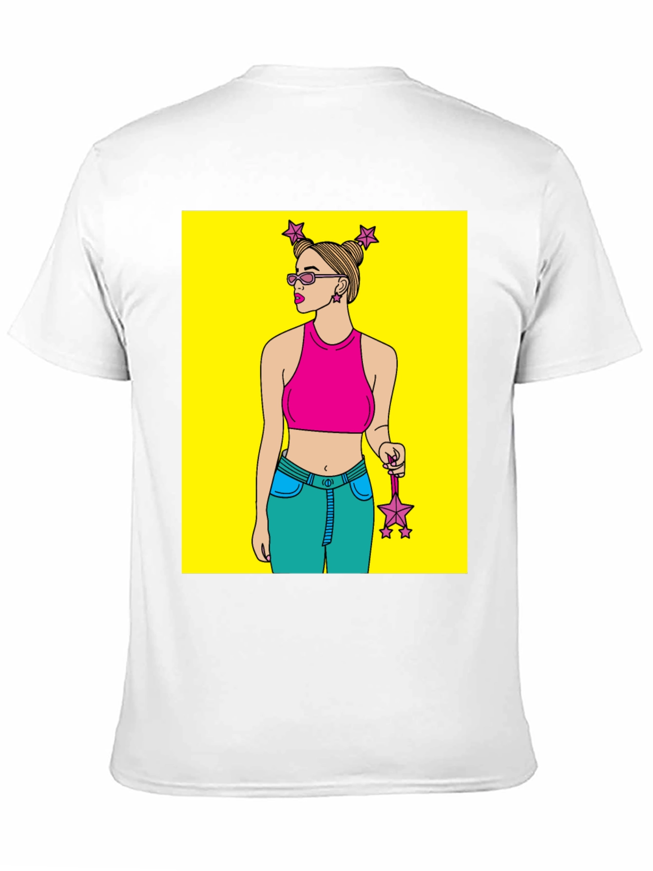 Cartoon Girl Graphic Tee