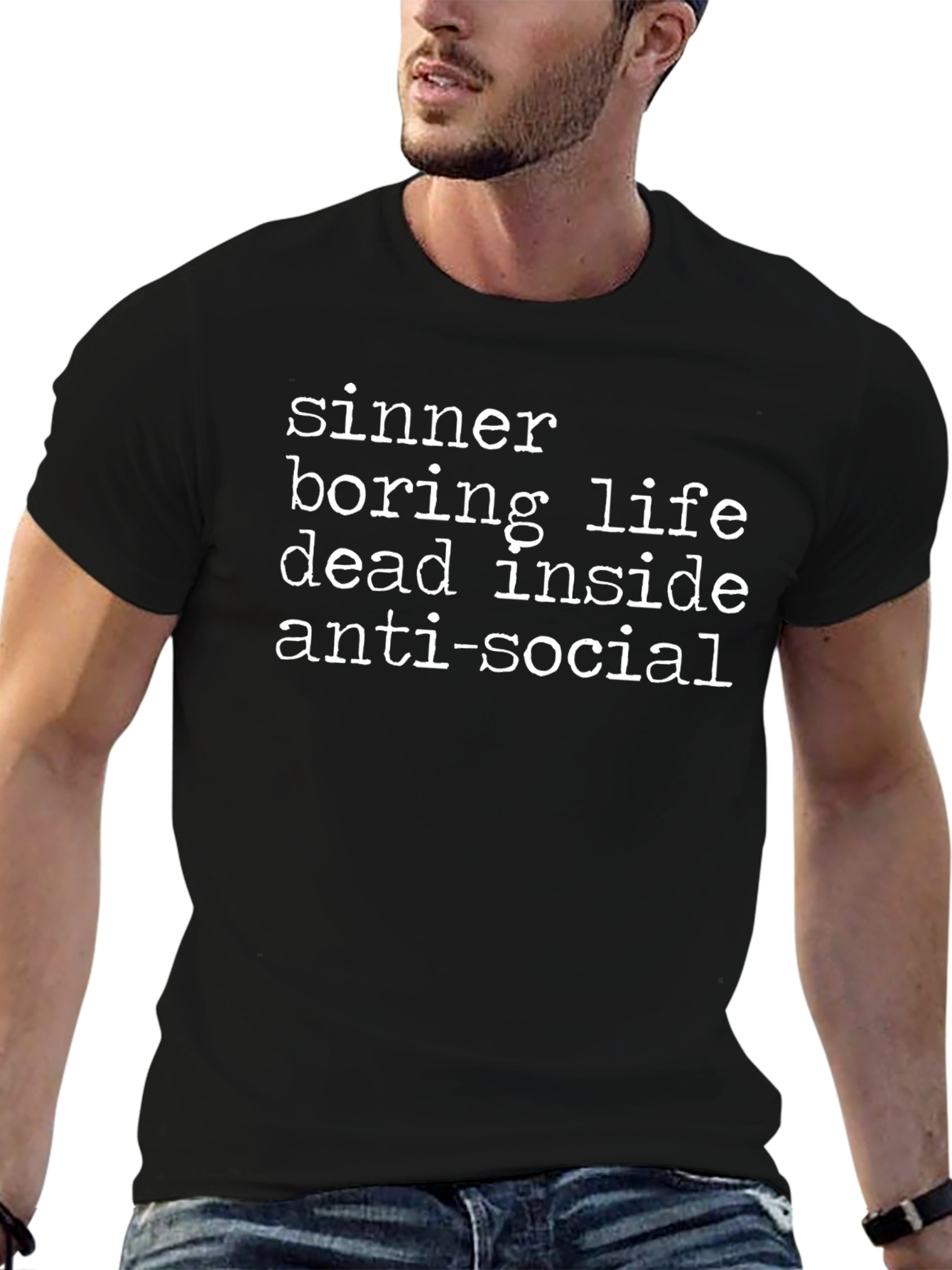 Sinner Boring Life T-Shirt
