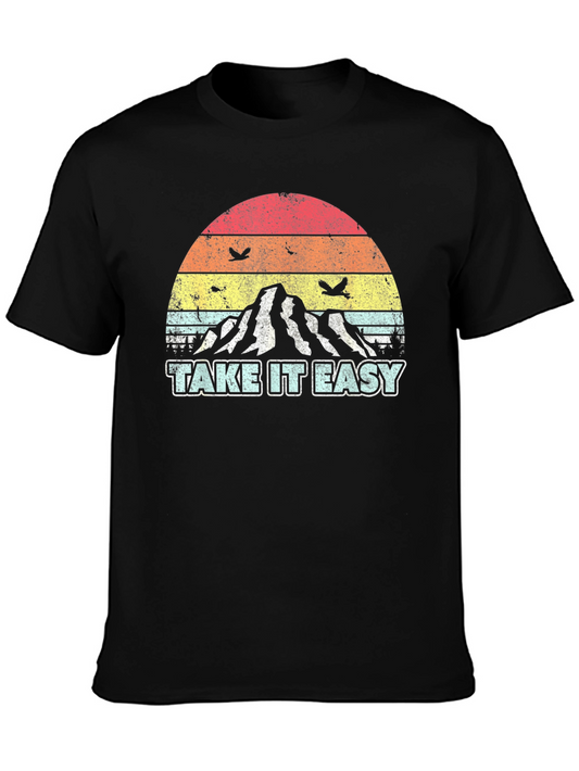 Vintage Take it Easy Mountain T-Shirt