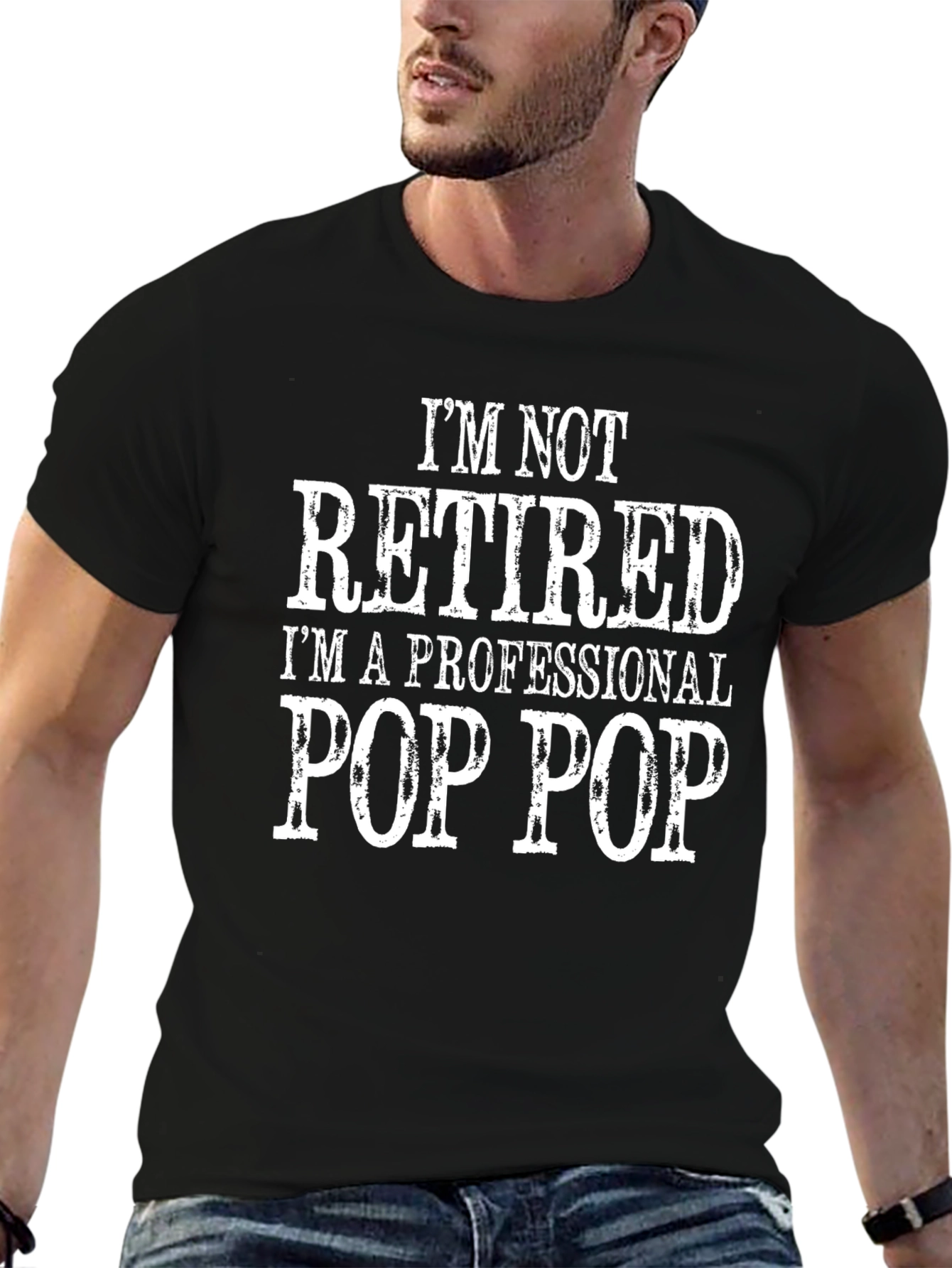 Professional Pop Pop T-Shirt - Funny Grandfather Tee