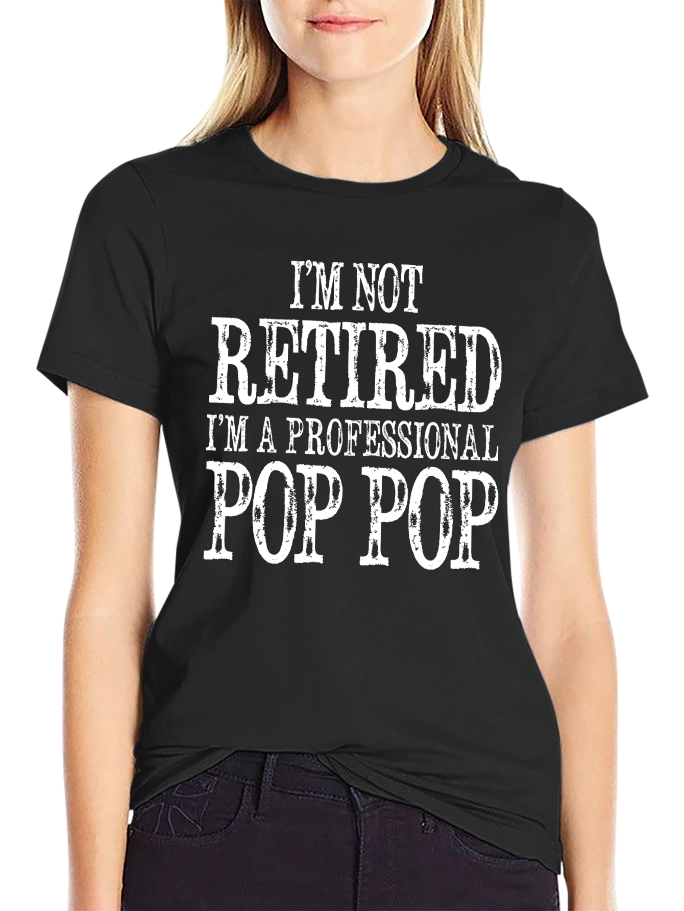 Professional Pop Pop T-Shirt - Funny Grandfather Tee