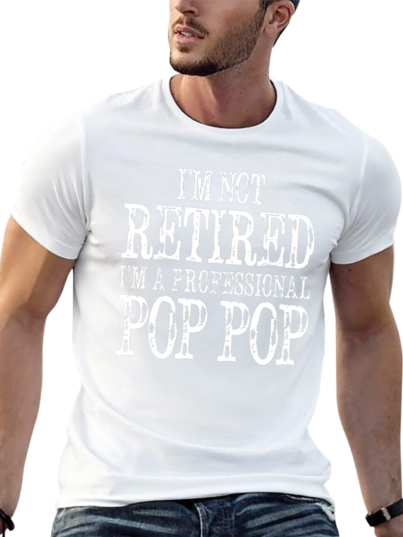 Professional Pop Pop T-Shirt - Funny Grandfather Tee