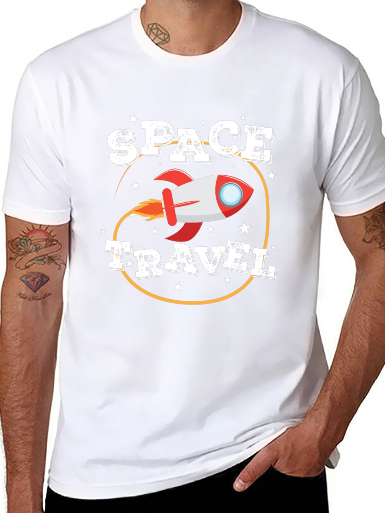 Space Travel Graphic Tee