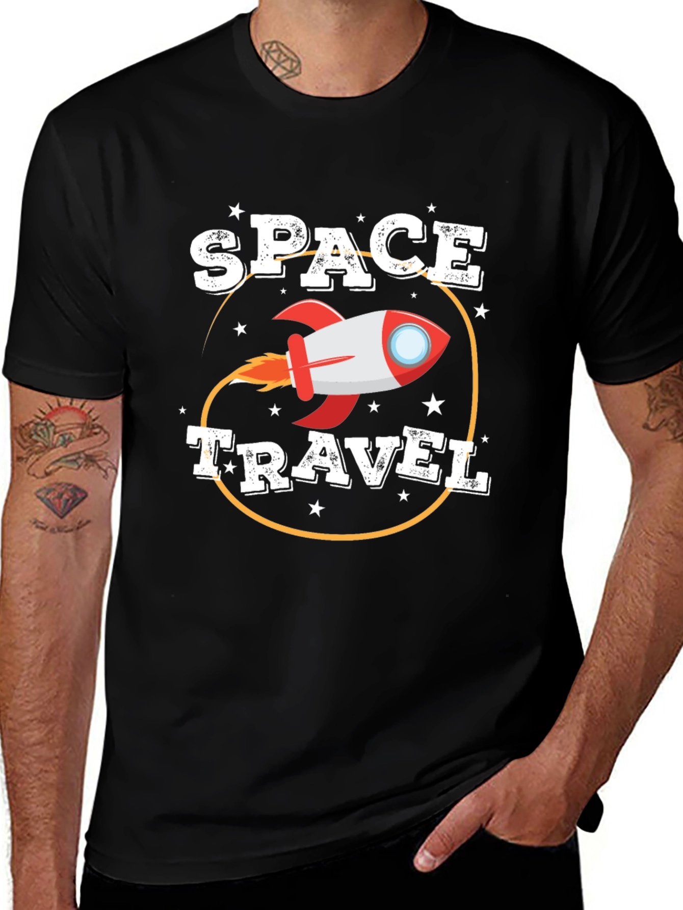 Space Travel Graphic Tee