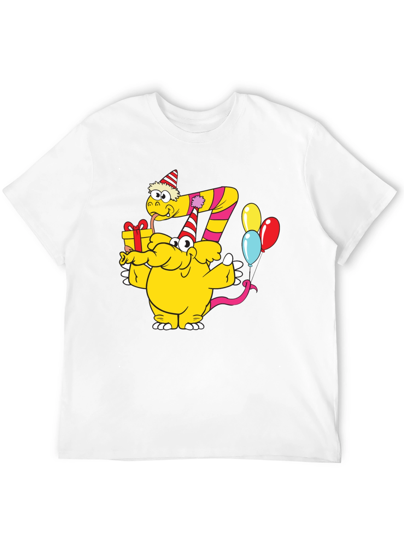 Funny Birthday Party T-Shirt - Number Seven