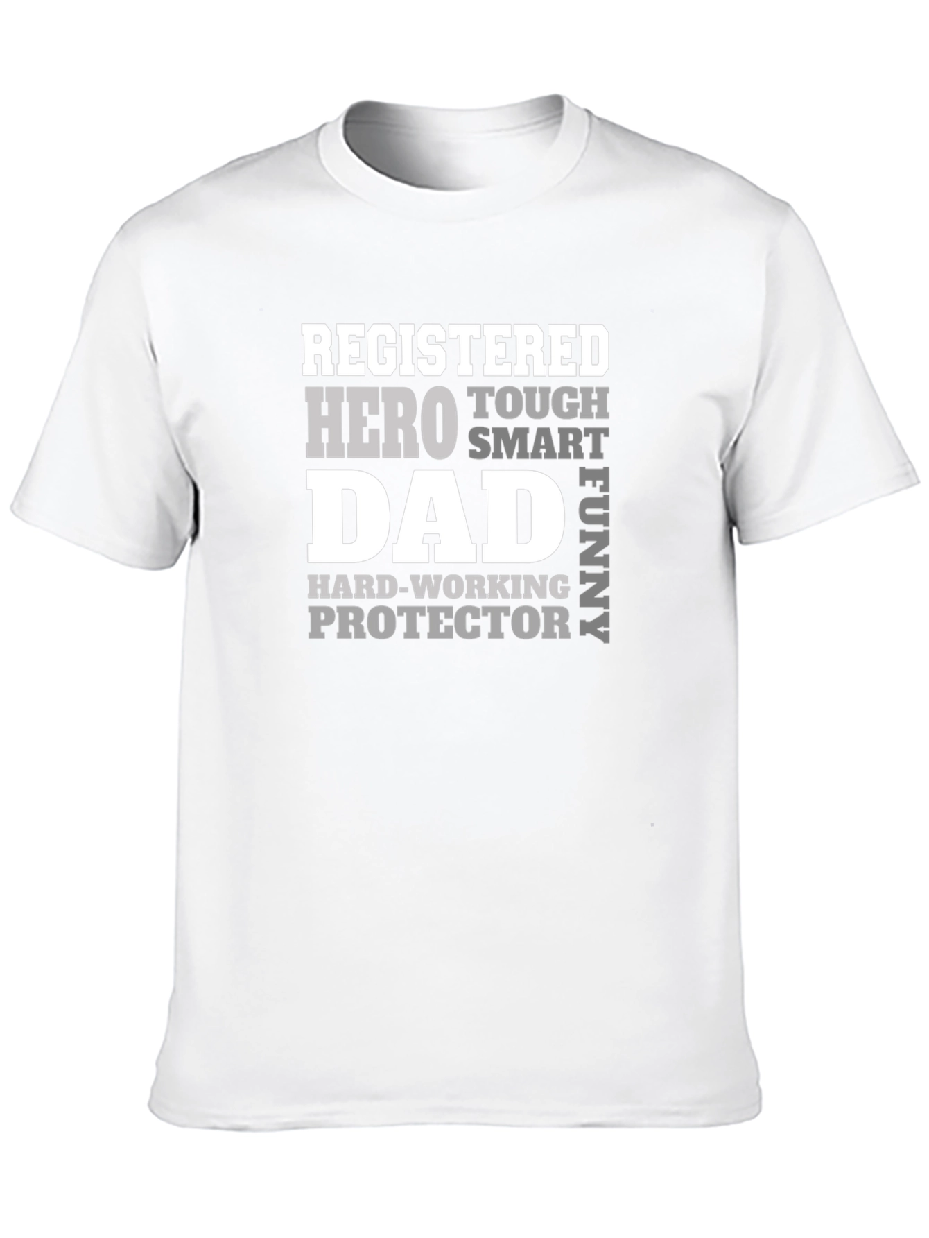 Registered Hero Dad T-Shirt | Fathers Day Gift